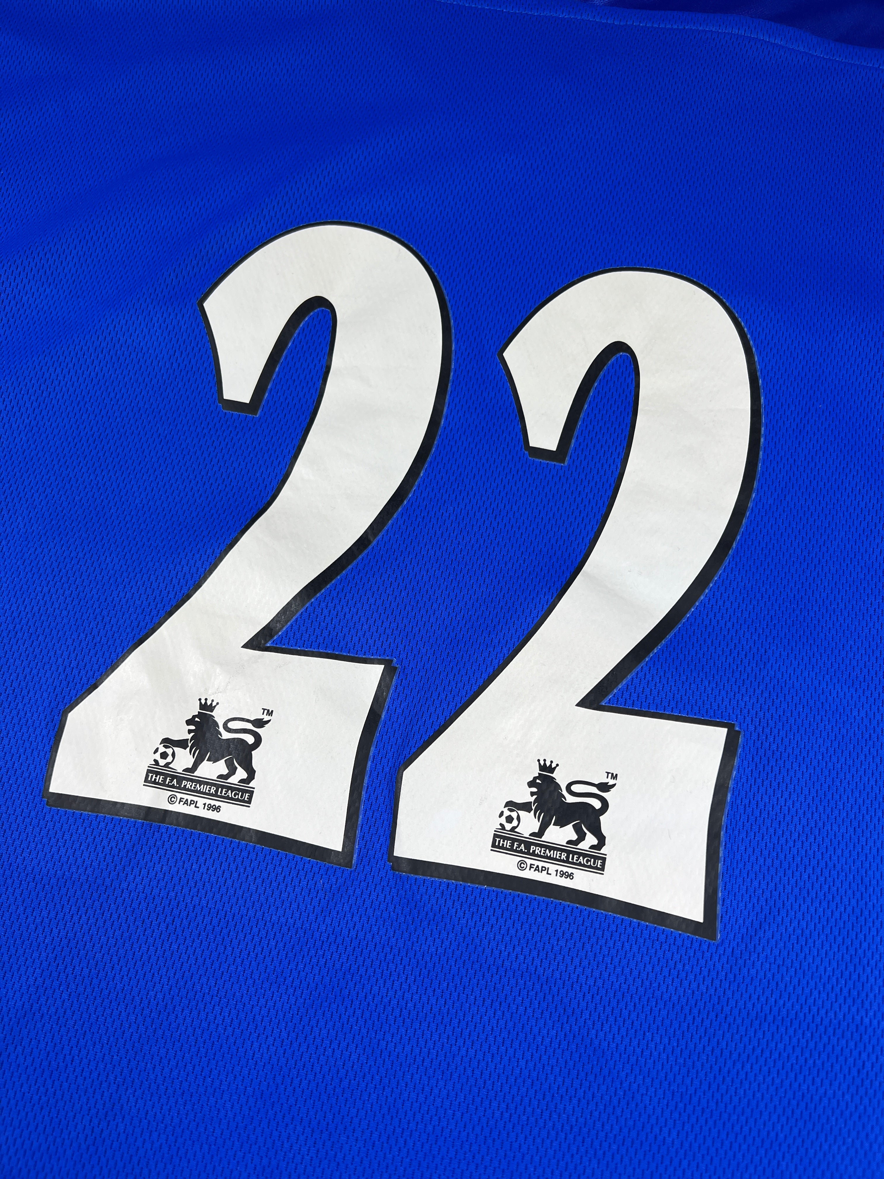 Chelsea 2003-05 "Nr.22" Heim Trikot XXL umbro