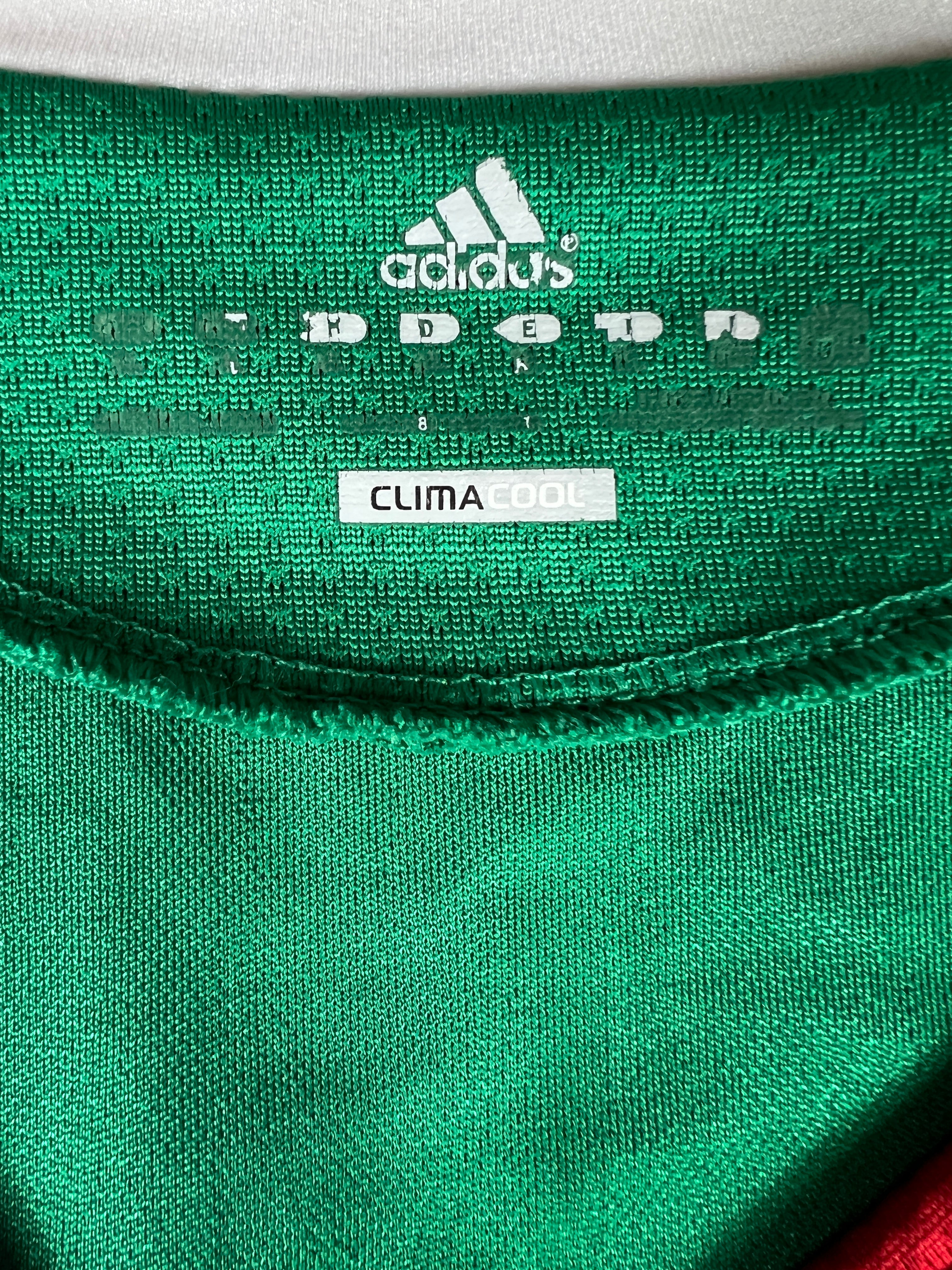 Mexiko 2010-11 Heim Trikot L Adidas TECHFIT