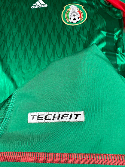 Mexiko 2010-11 Heim Trikot L Adidas TECHFIT