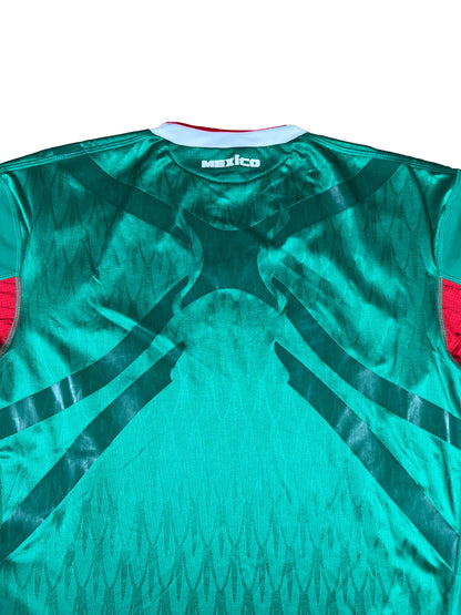 Mexiko 2010-11 Heim Trikot L Adidas TECHFIT