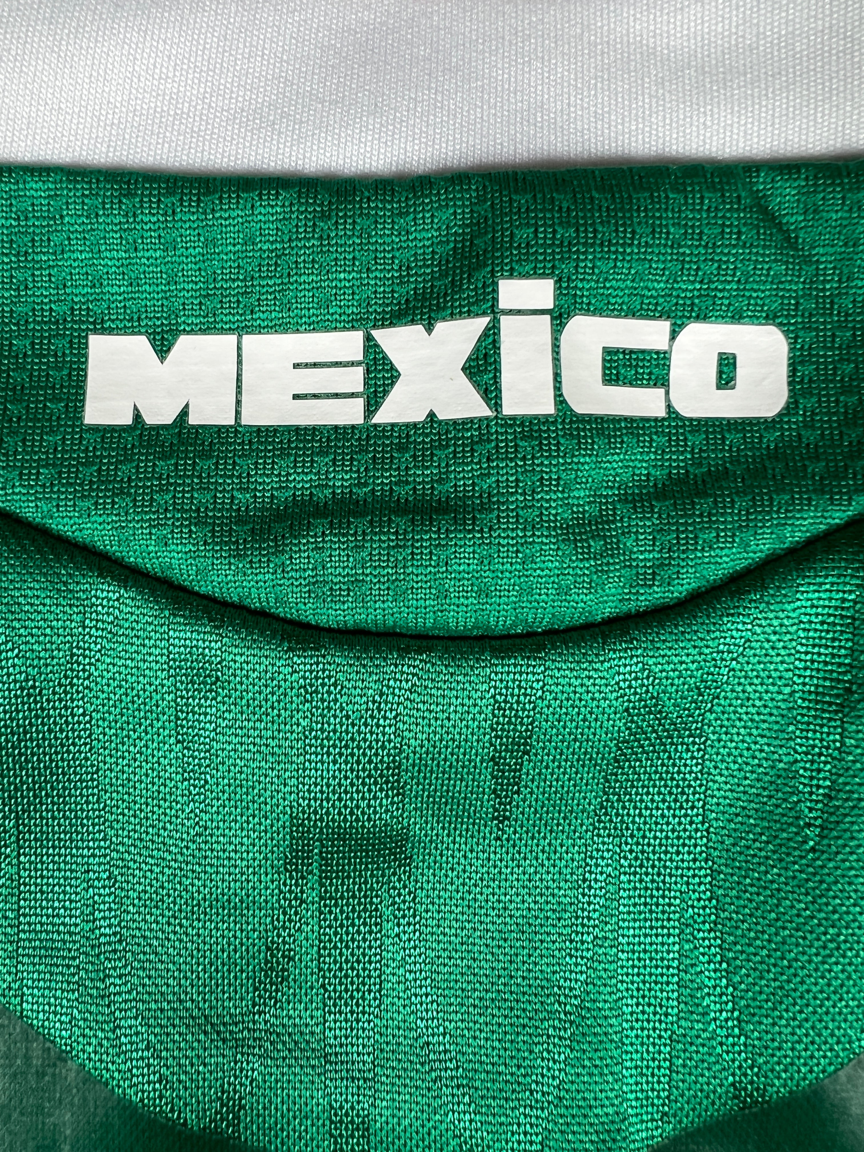 Mexiko 2010-11 Heim Trikot L Adidas TECHFIT