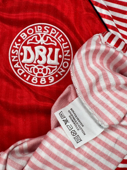 Dänemark 1986 Heim Trikot M hummel