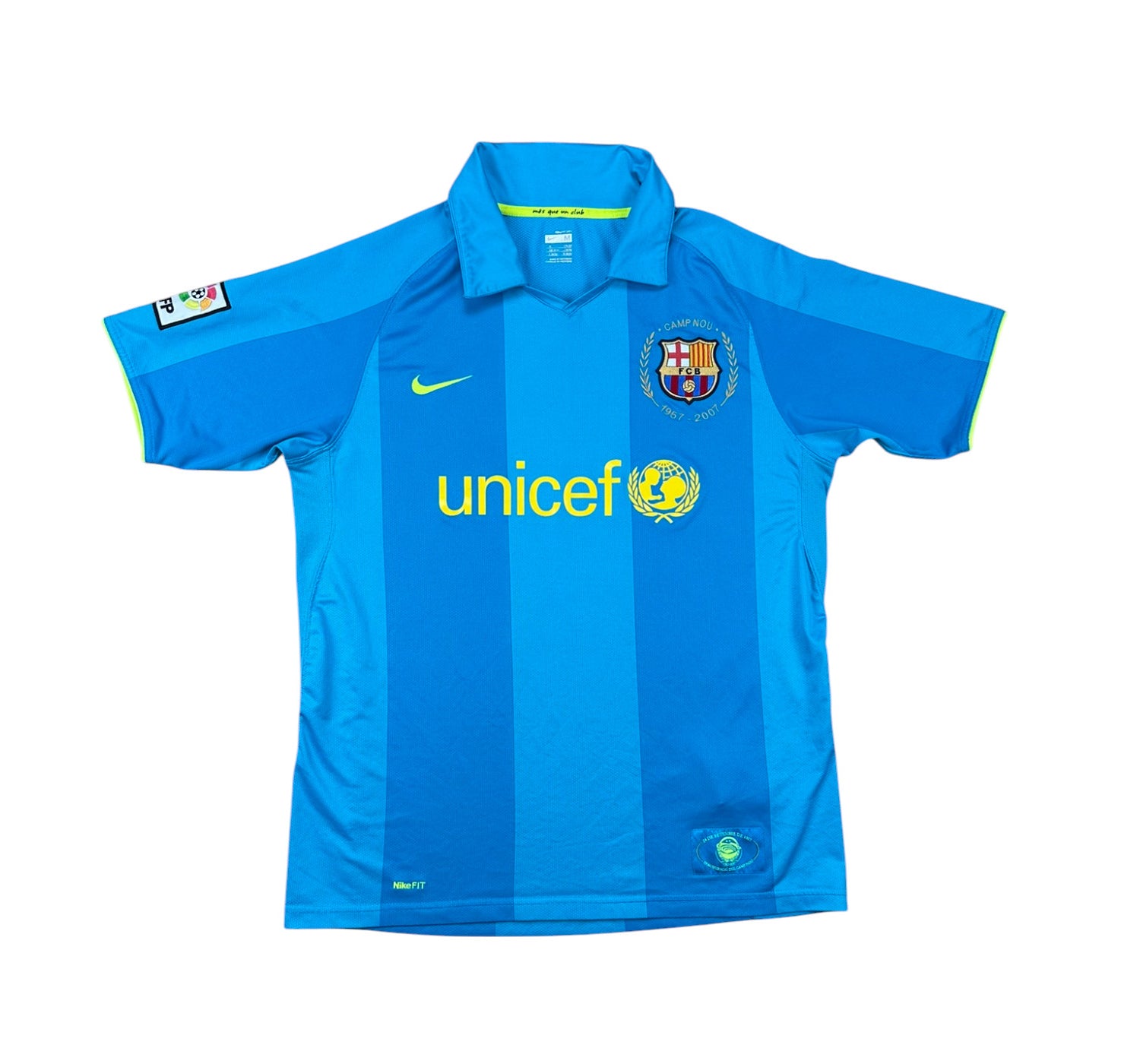 Barcelona 2007-08 Auswärts Trikot M nike