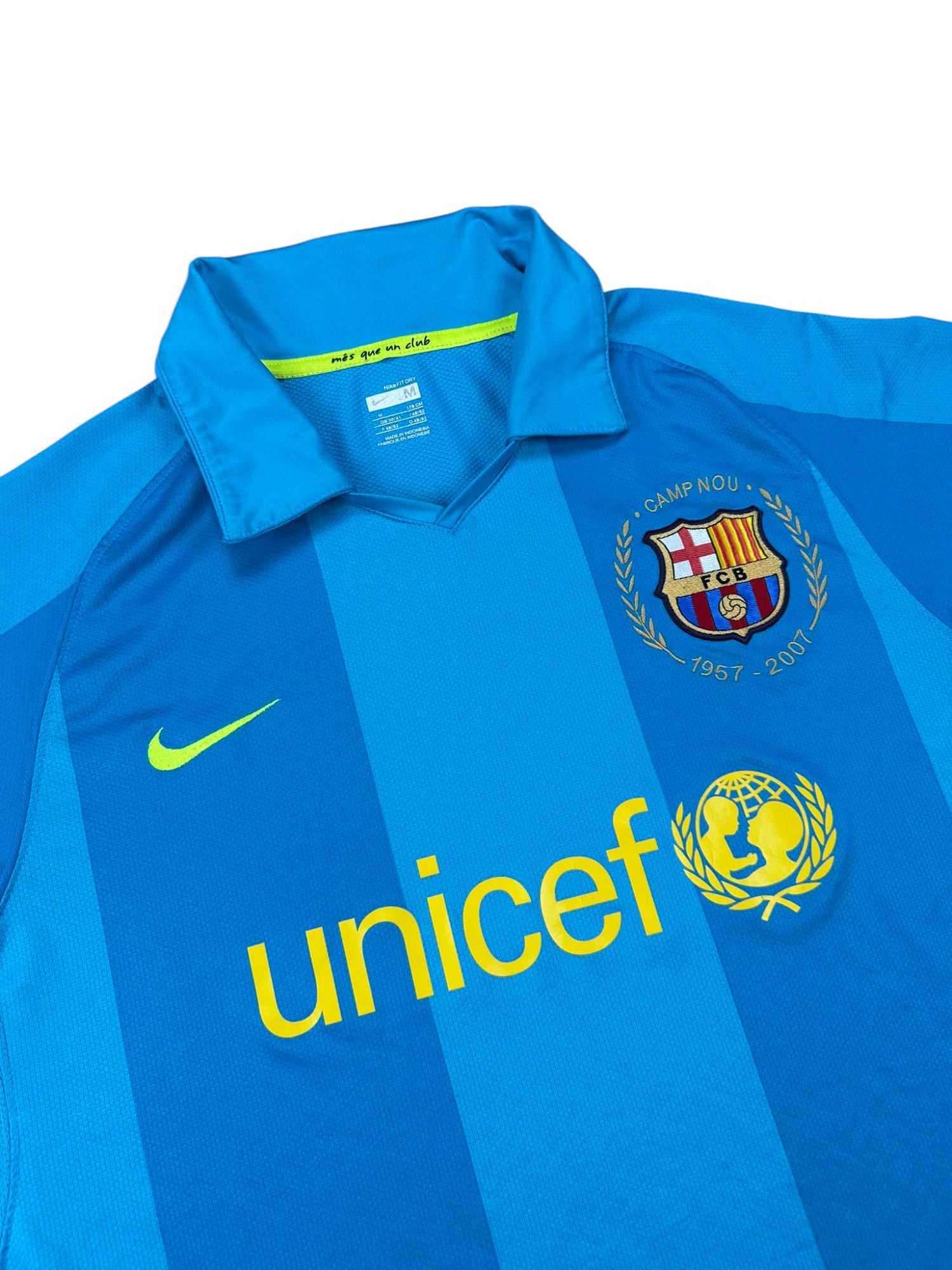 Barcelona 2007-08 Auswärts Trikot M nike