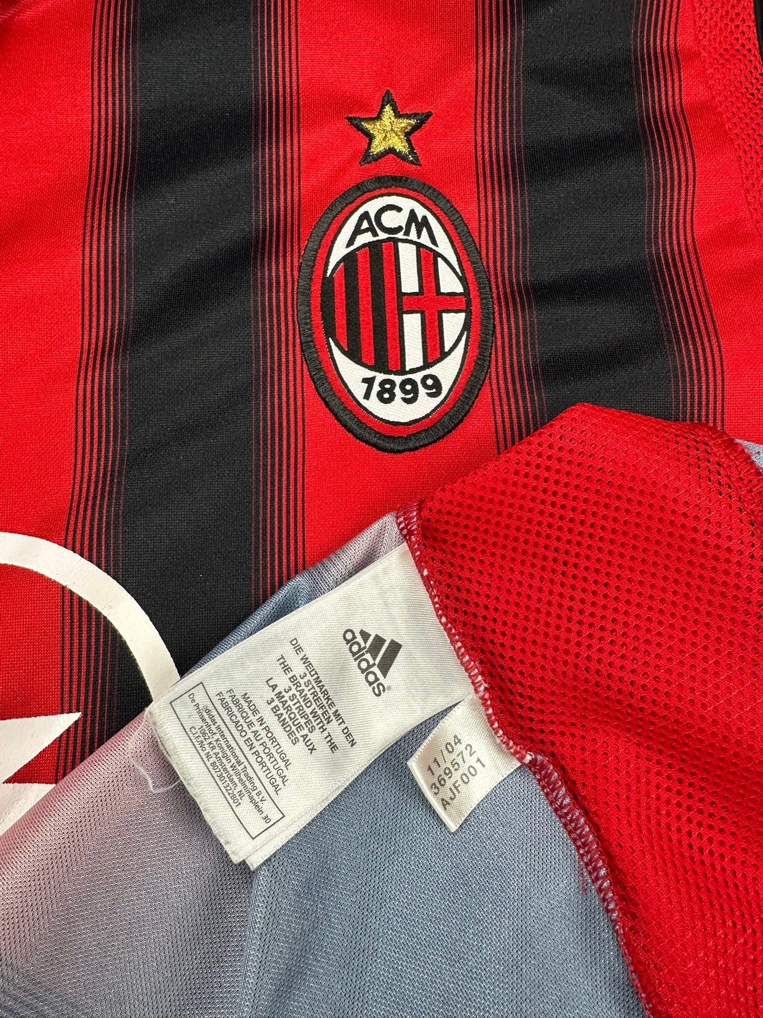 AC Mailand 2004-05 Heim Trikot L adidas