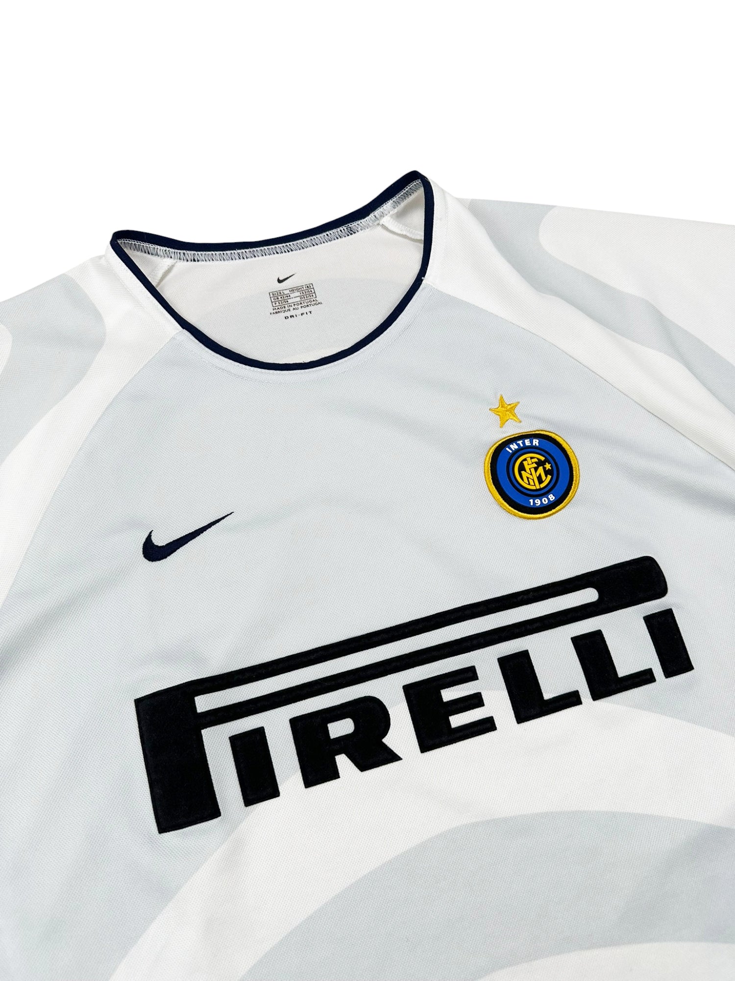 Inter Mailand 2001-02 Auswärts Trikot L nike