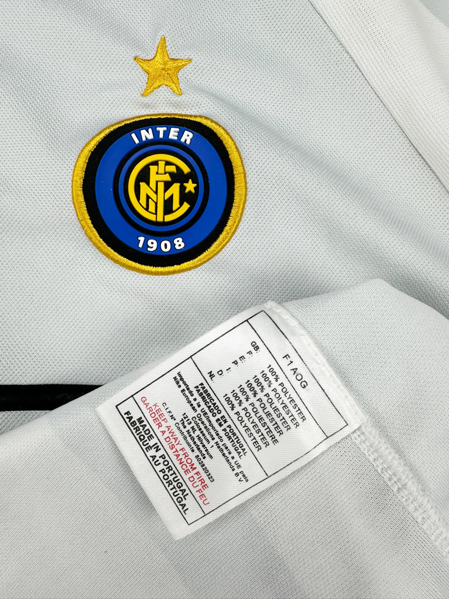 Inter Mailand 2001-02 Auswärts Trikot L nike