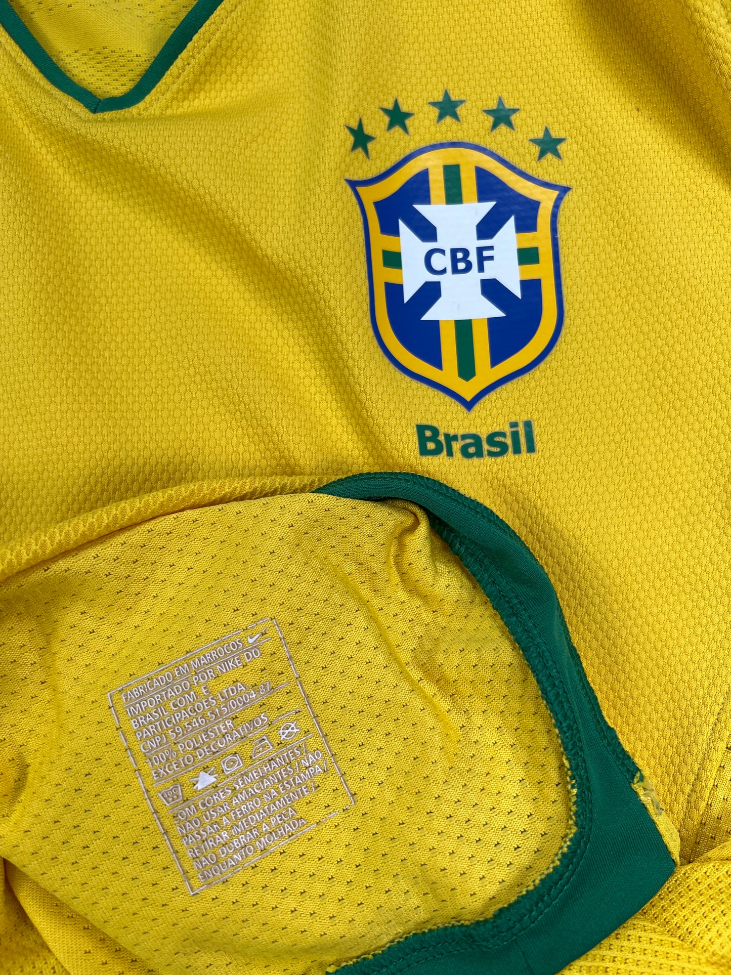Brasilien 2008 Sonder Trikot L nike (Auf 2008 Stück limitiert *Nr.739*)