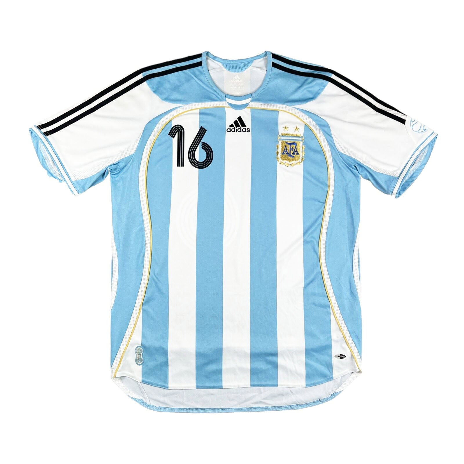 Argentinien 2006-08 "Aimar" Heim Trikot L adidas