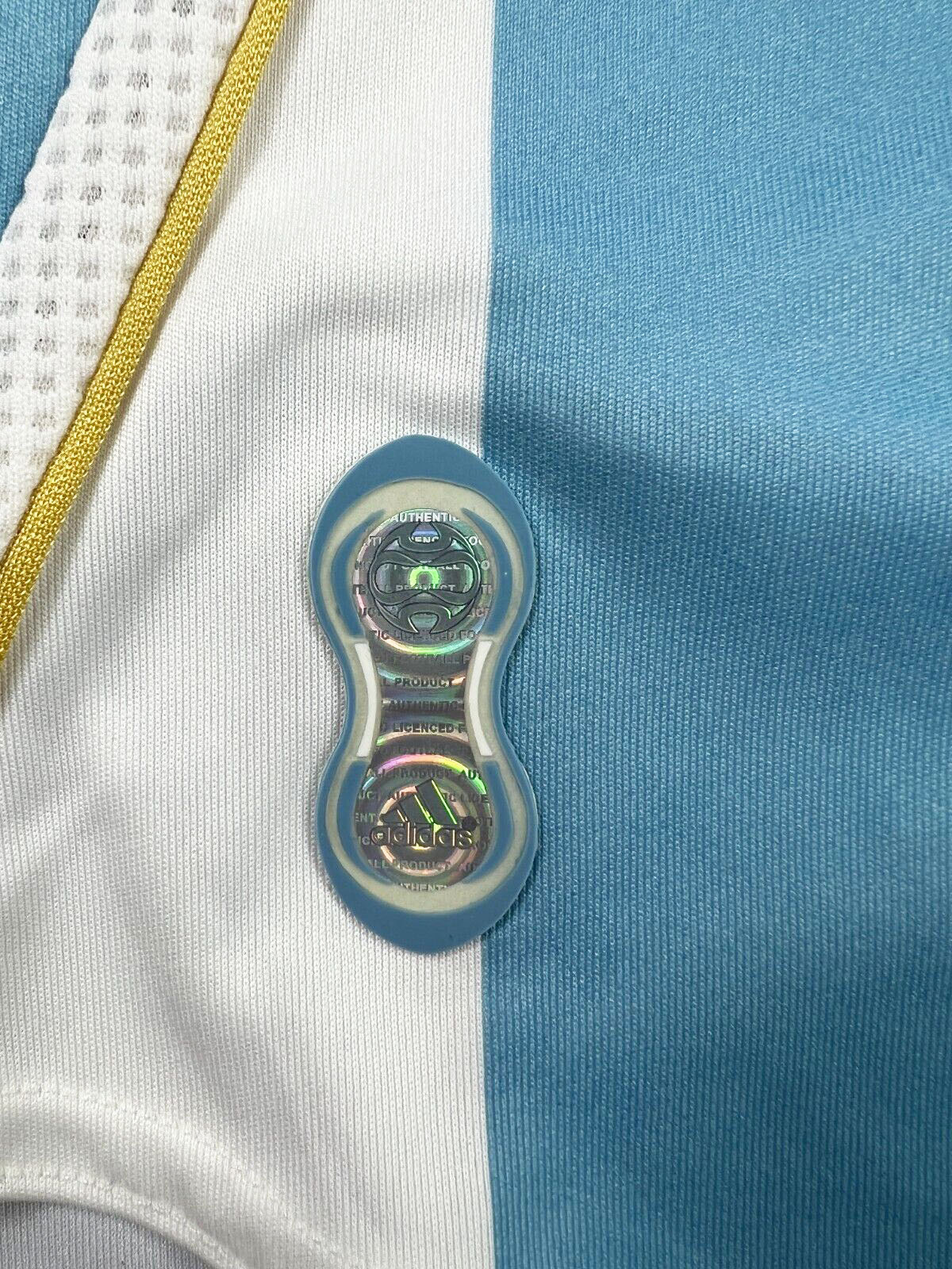 Argentinien 2006-08 "Aimar" Heim Trikot L adidas