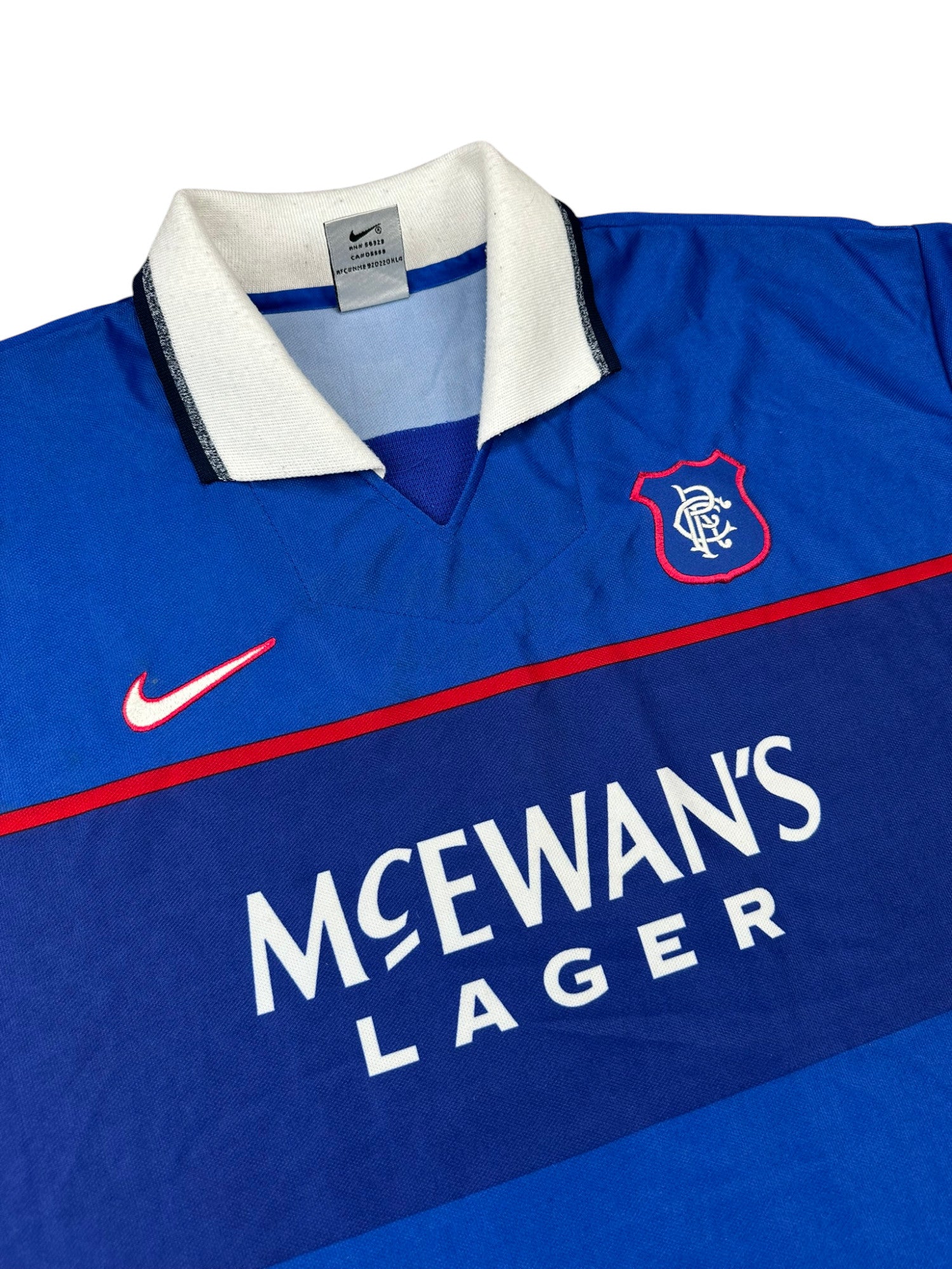 Glasgow Rangers 1998-99 "Ferguson" Heim Trikot XL nike *Matchworn/issued*