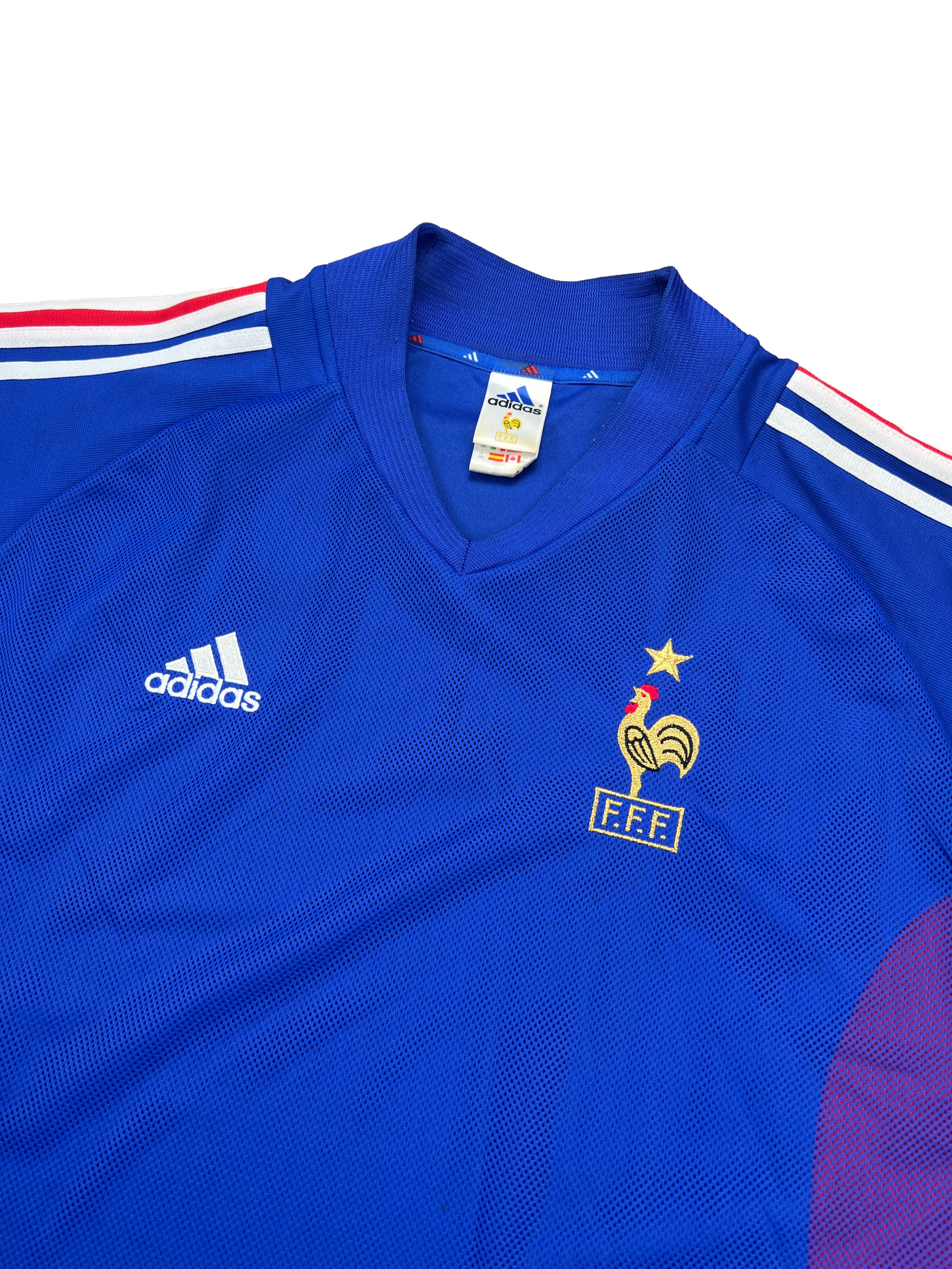 Frankreich 2002-04 Heim Trikot XXL adidas