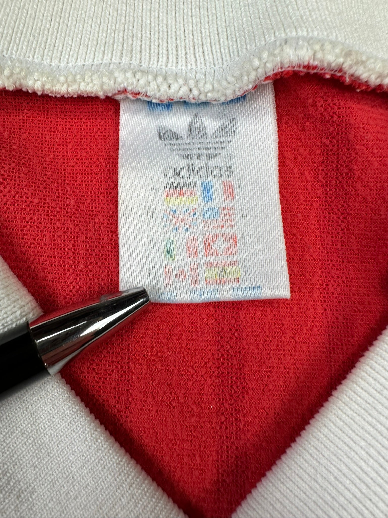 AS Monaco 1993-94 Heim Trikot L adidas