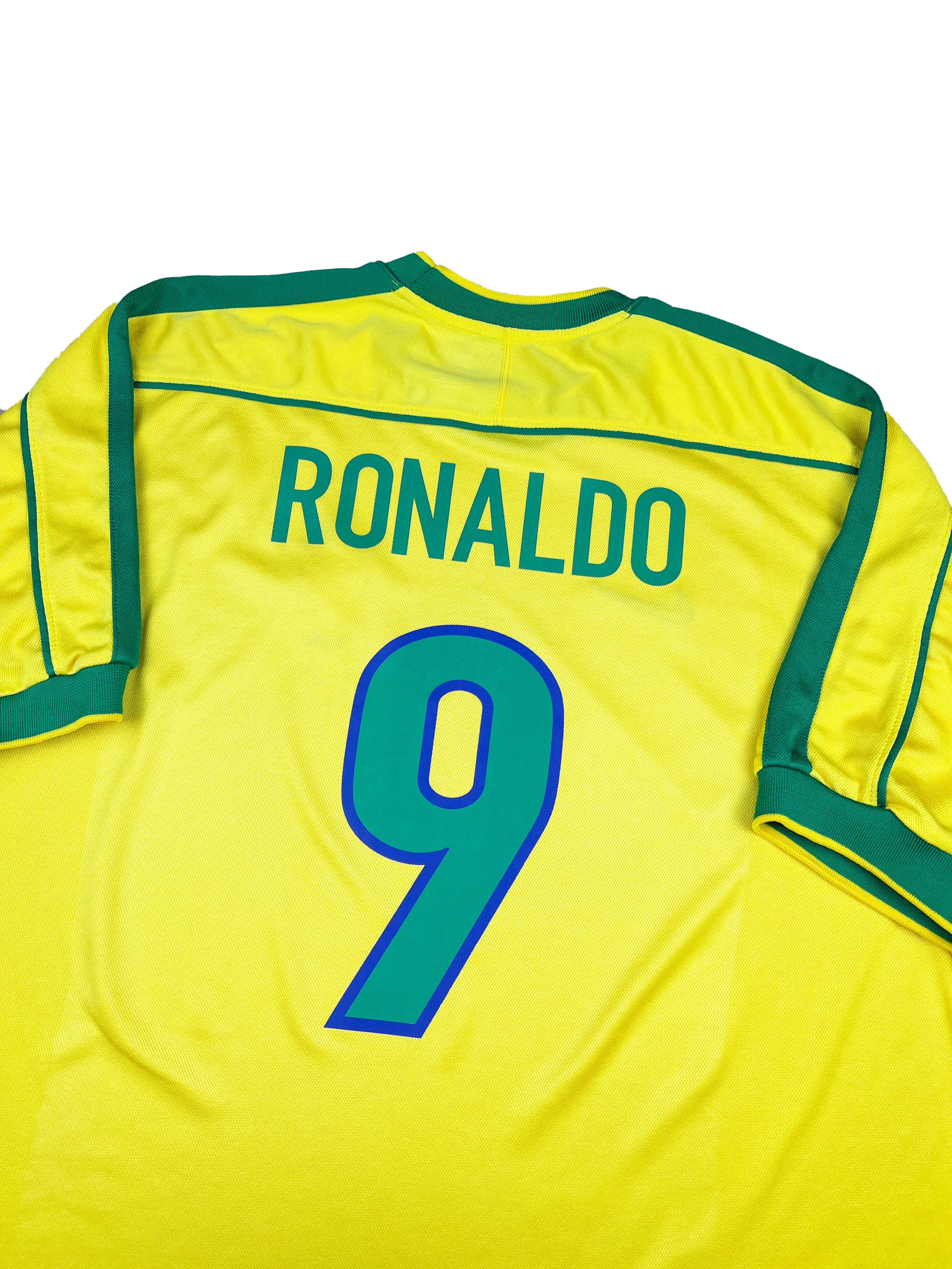 Brasilien 1998-00 "Ronaldo" Heim Trikot XXL nike