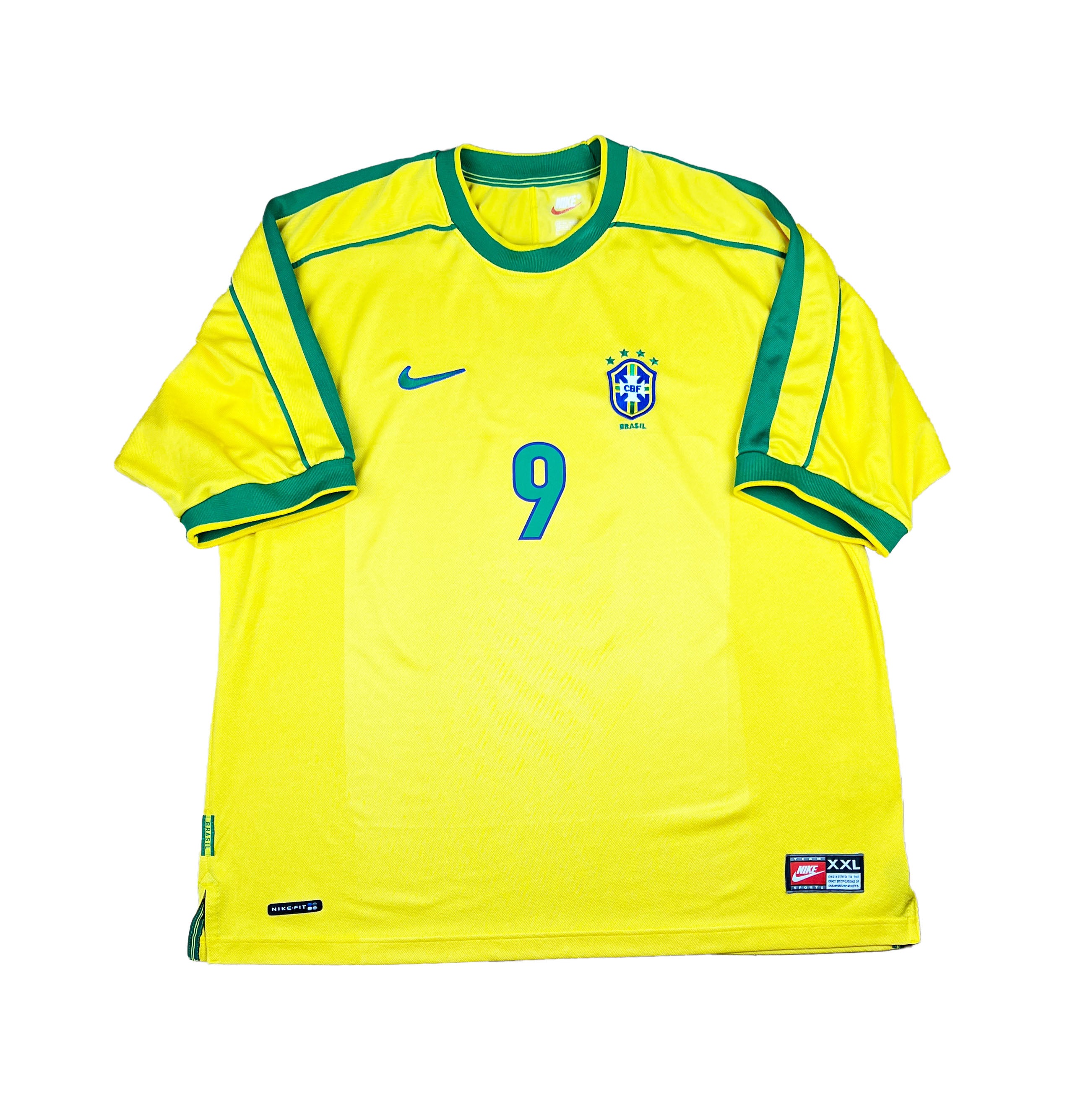 Brasilien 1998-00 "Ronaldo" Heim Trikot XXL nike