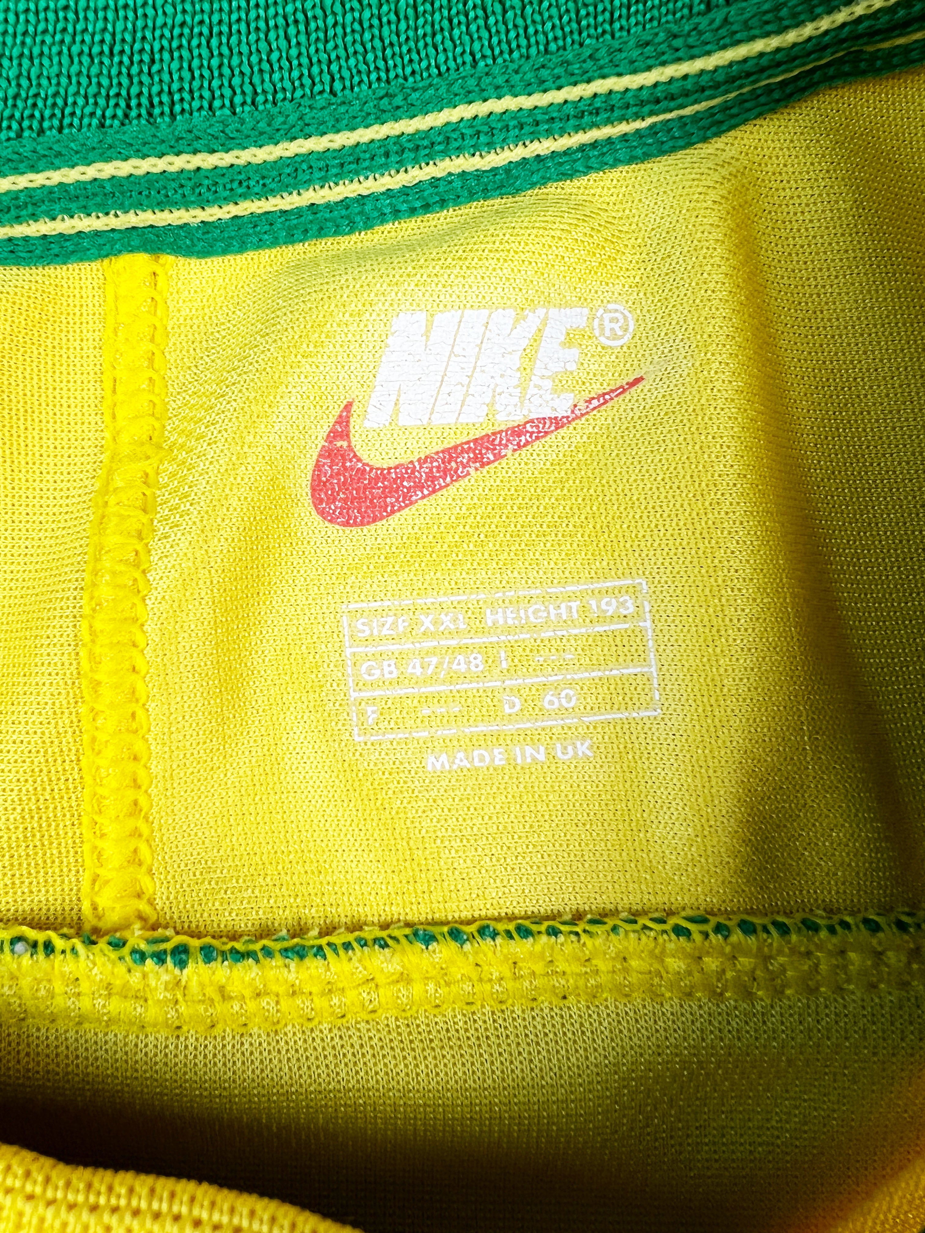 Brasilien 1998-00 "Ronaldo" Heim Trikot XXL nike