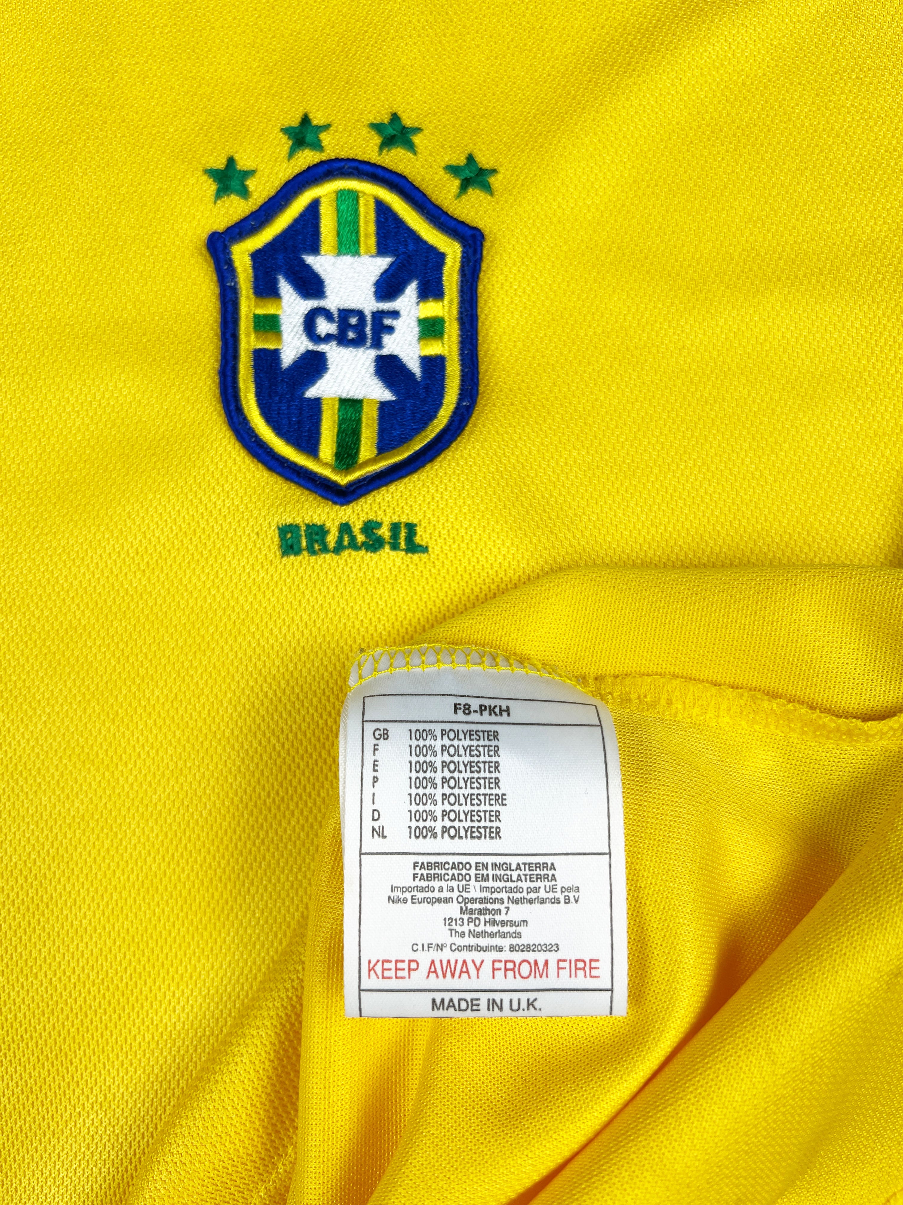 Brasilien 1998-00 "Ronaldo" Heim Trikot XXL nike