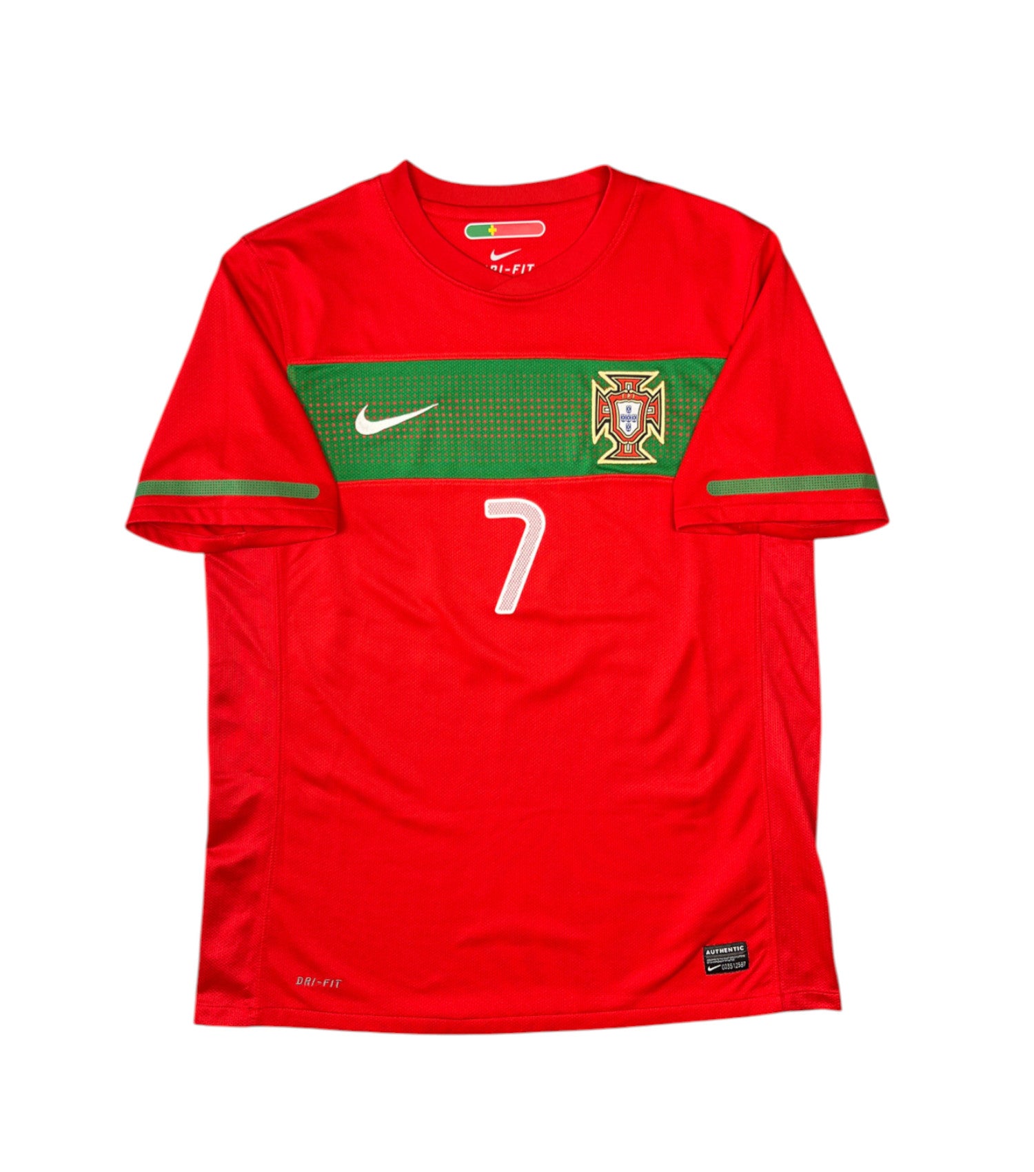 Portugal 2010-12 "Cristiano Ronaldo" Heim Trikot M nike