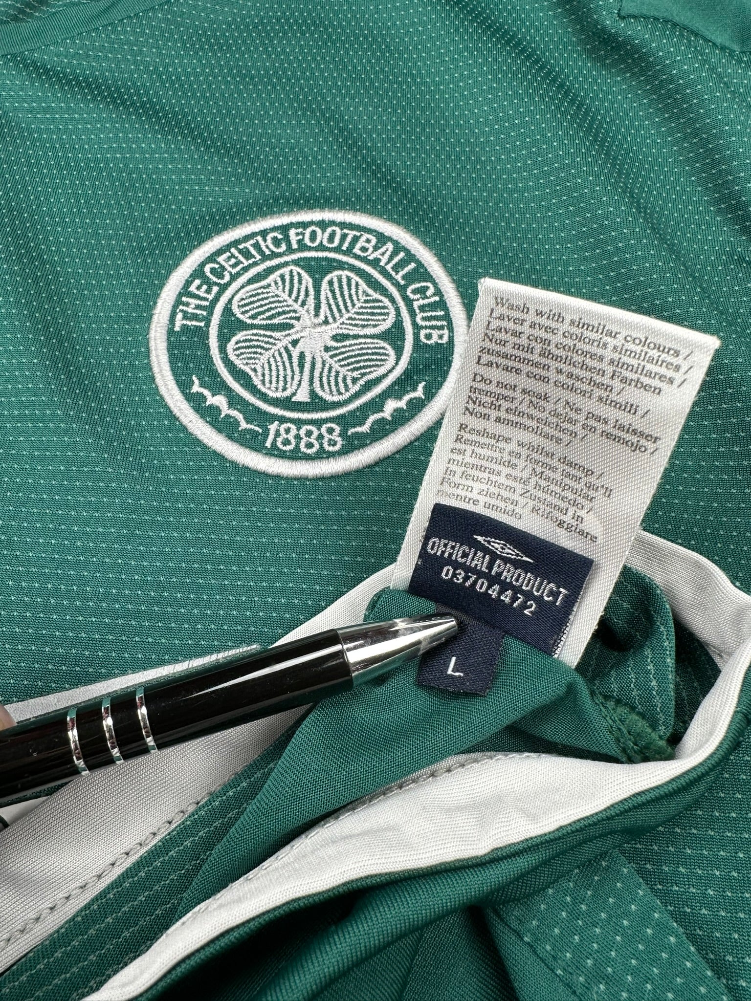 Celtic 2004-05 Auswärts Trikot L umbro