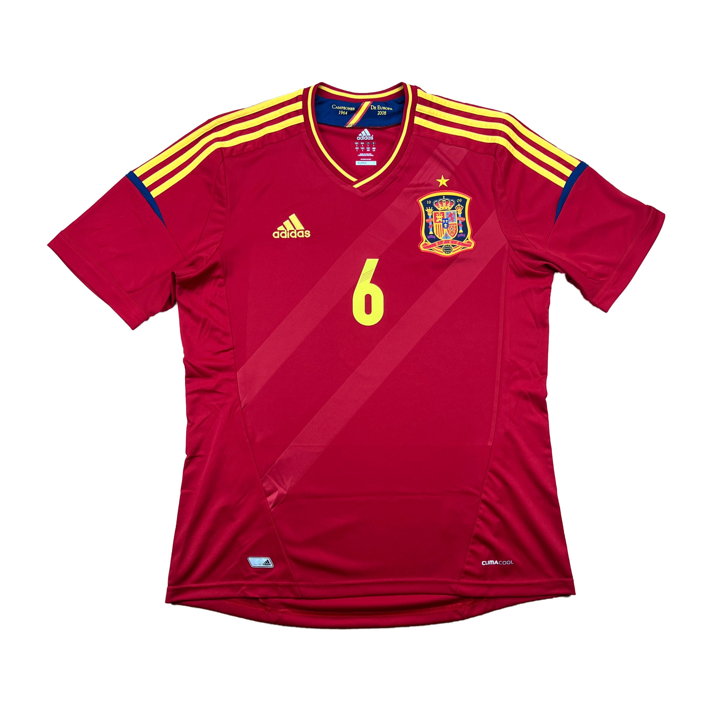 Spanien 2012 "Iniesta" Heim Trikot L adidas