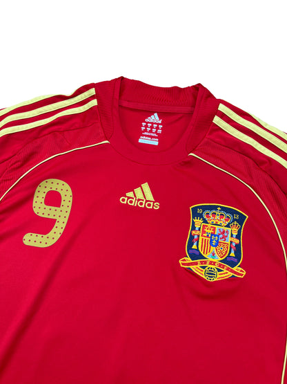 Spanien 2008-09 "Torres" Heim Trikot XL adidas