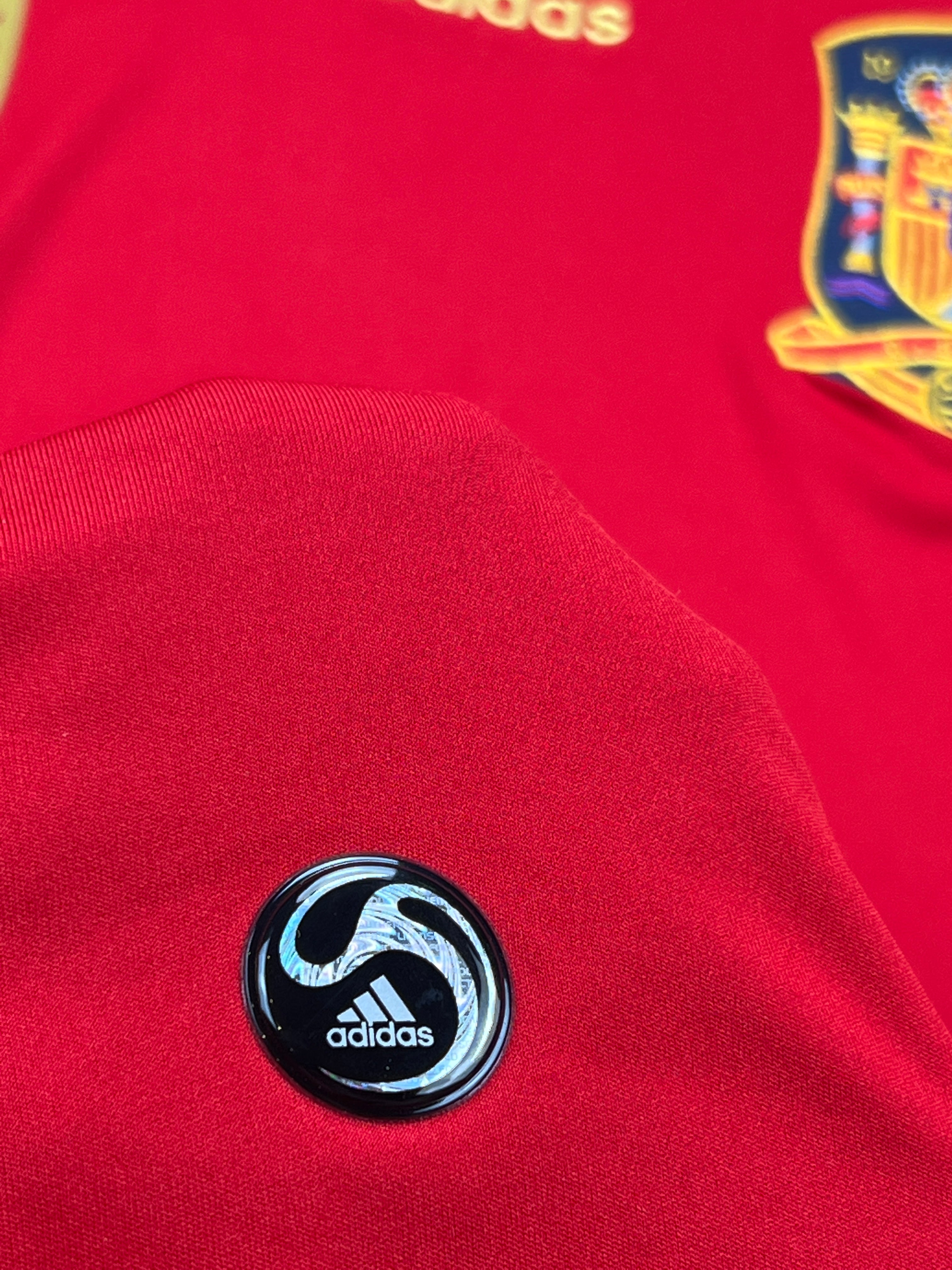 Spanien 2008-09 "Torres" Heim Trikot XL adidas