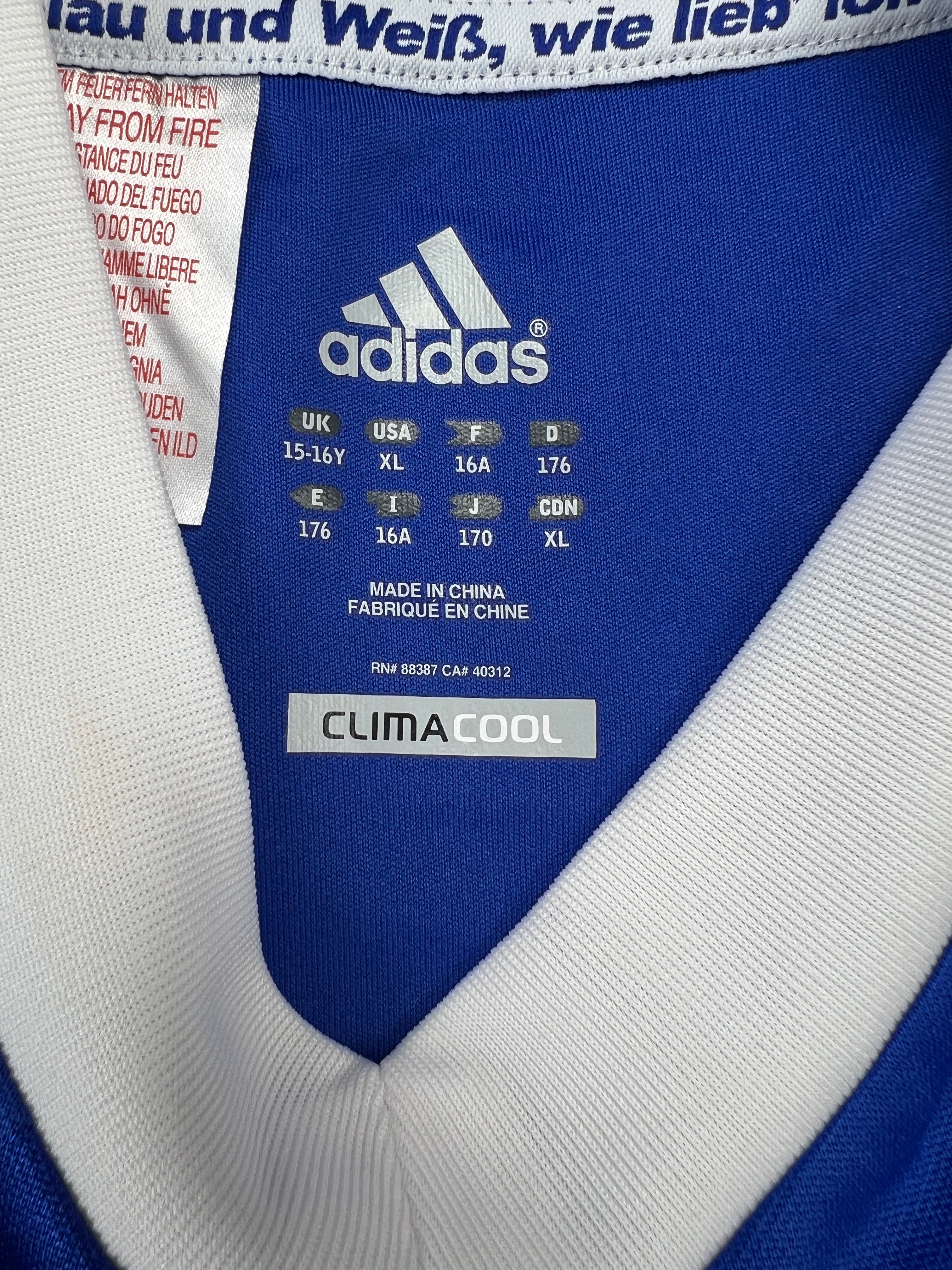 Schalke 04 2012-14 Heim Trikot S (Kinder XL) adidas