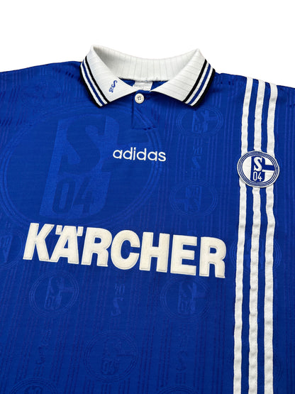 Schalke 04 1996-97 Heim Trikot L adidas
