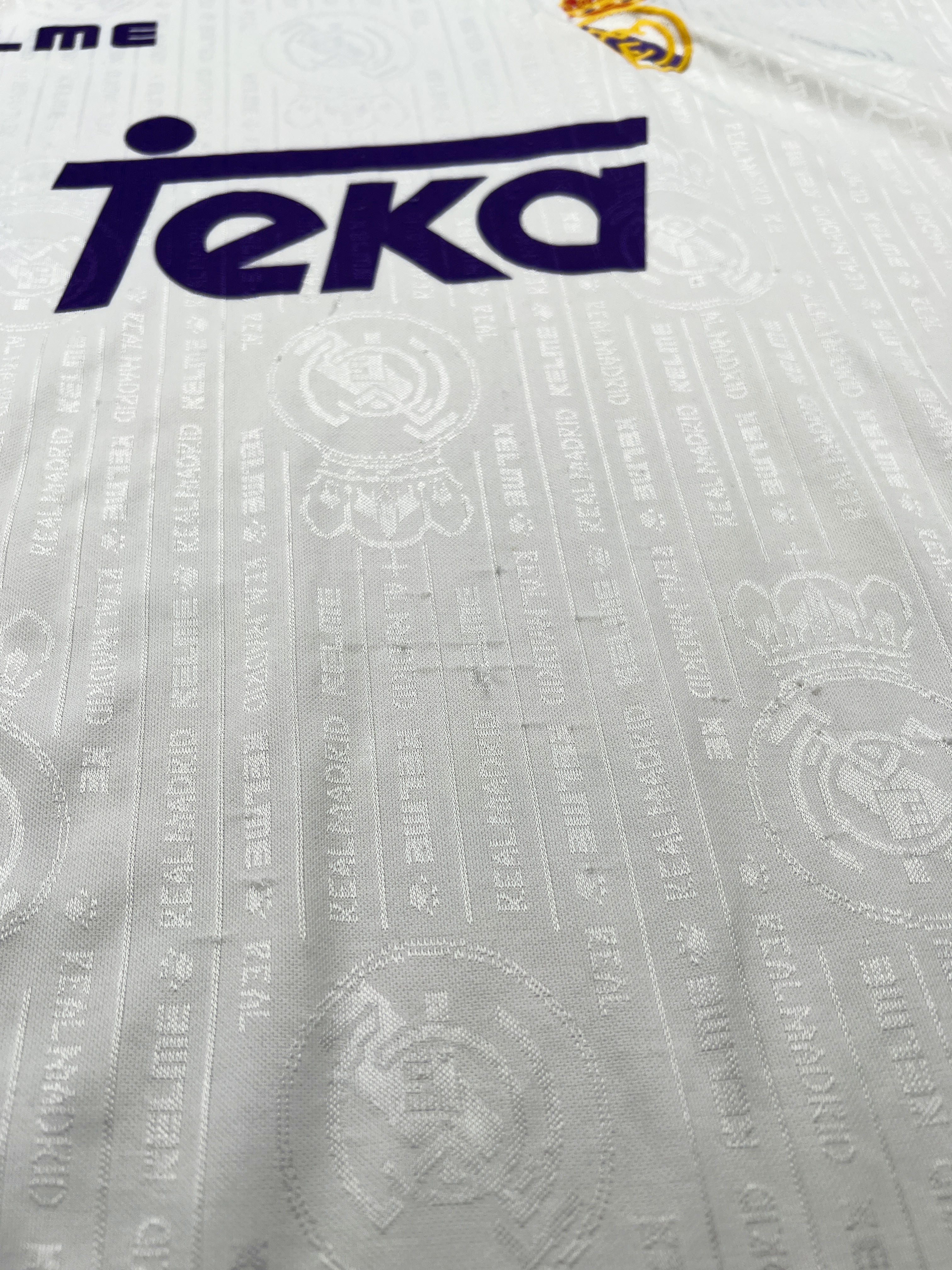 Real Madrid 1996-97 Heim Trikot L Kelme