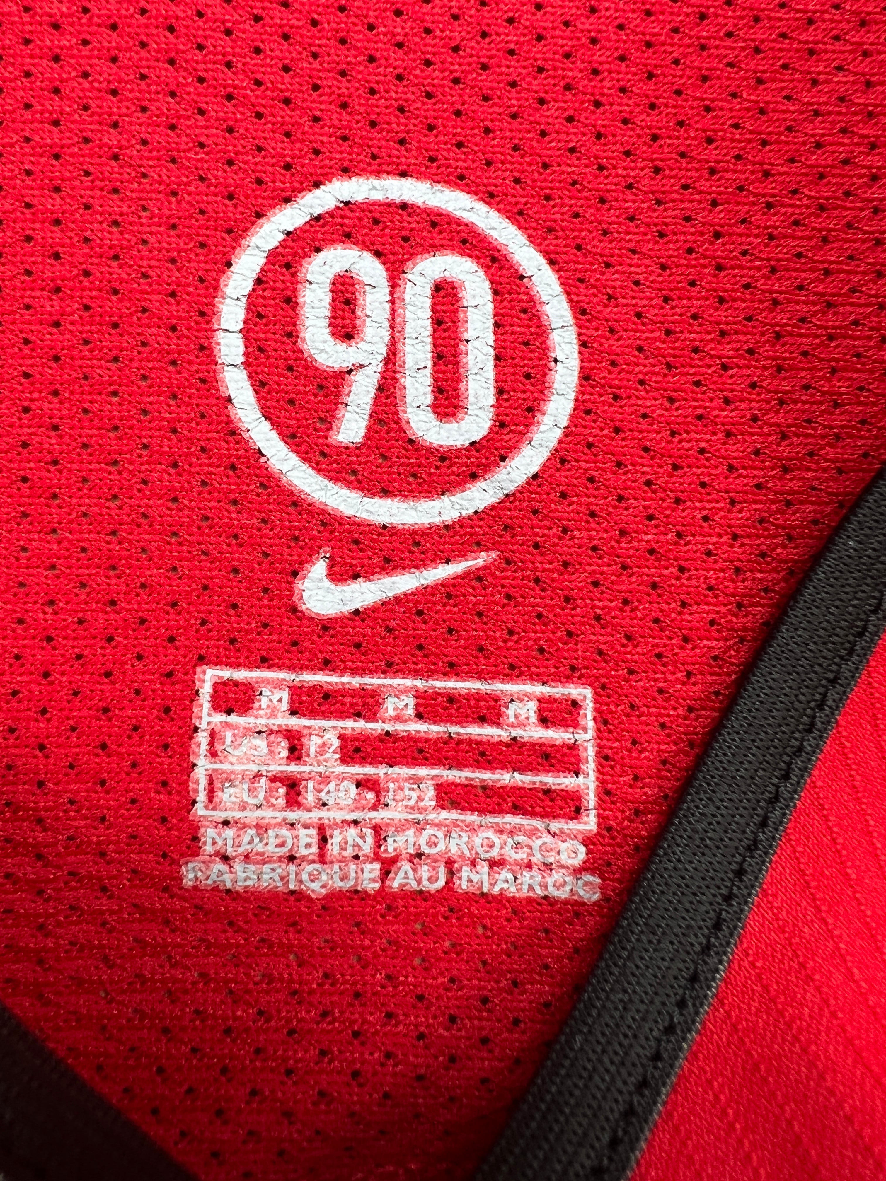 Manchester United 2004-06 Heim Trikot Kindergröße M nike