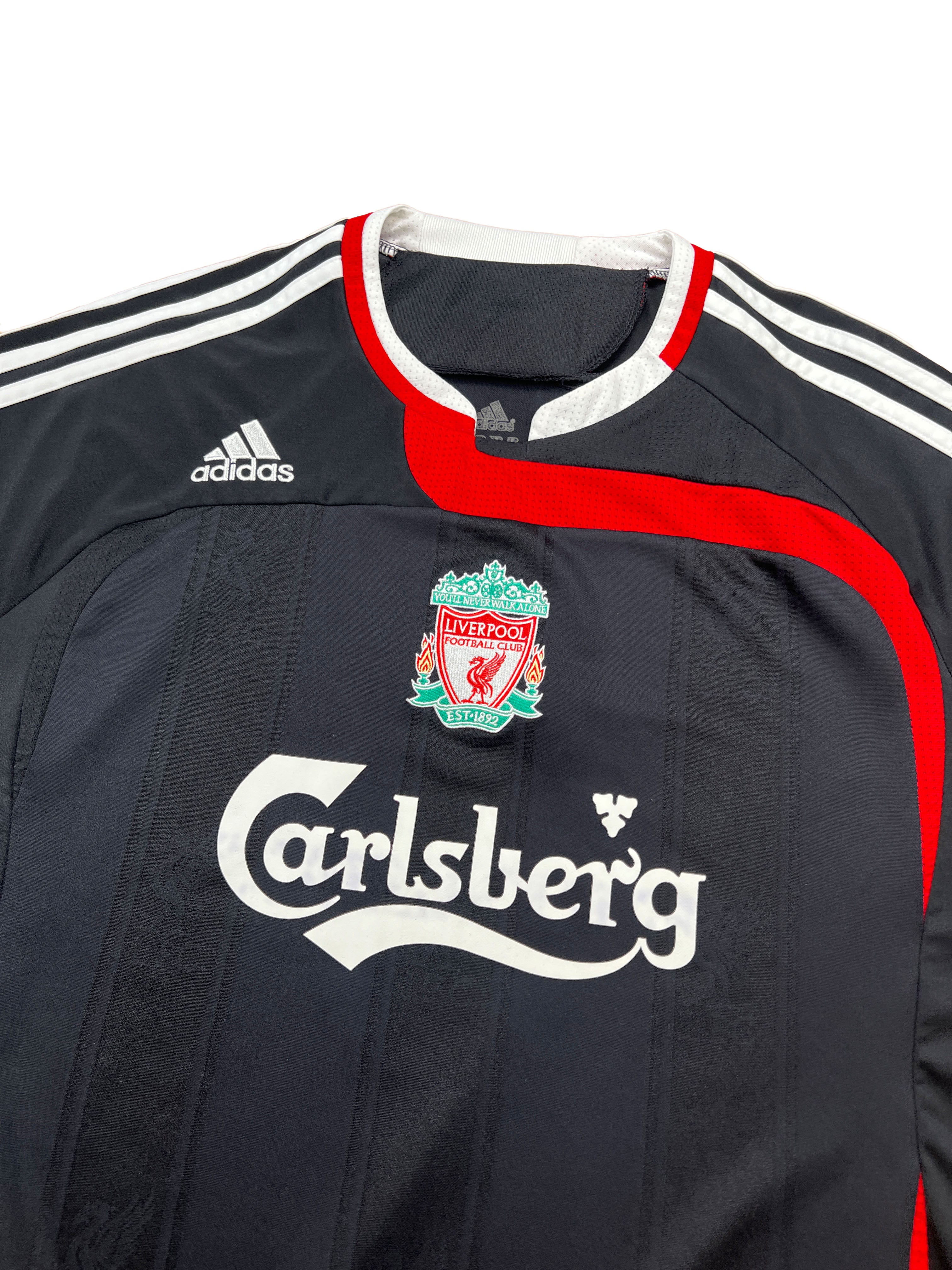 Liverpool 2007-08 Ausweich Trikot L adidas