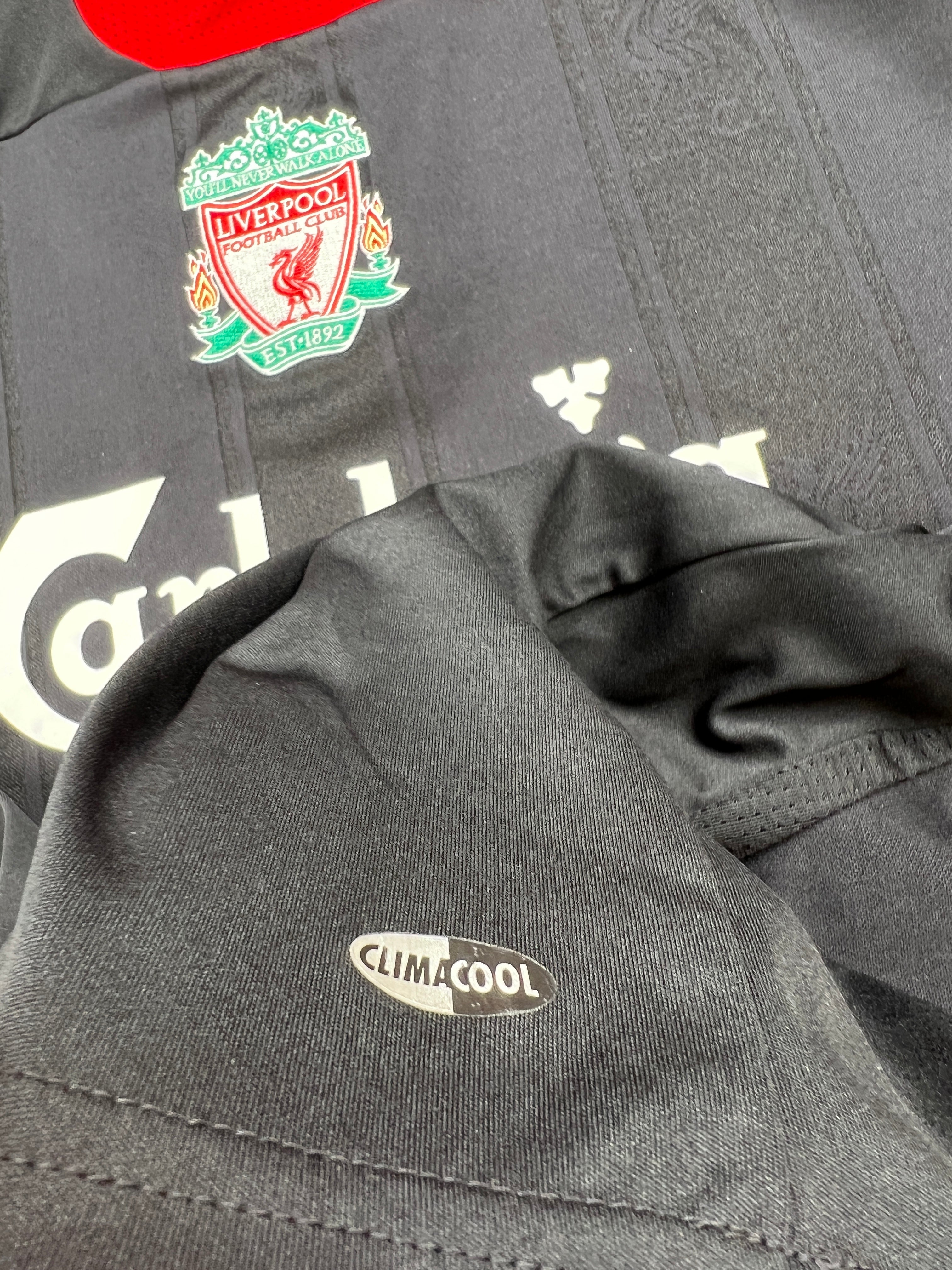 Liverpool 2007-08 Ausweich Trikot L adidas