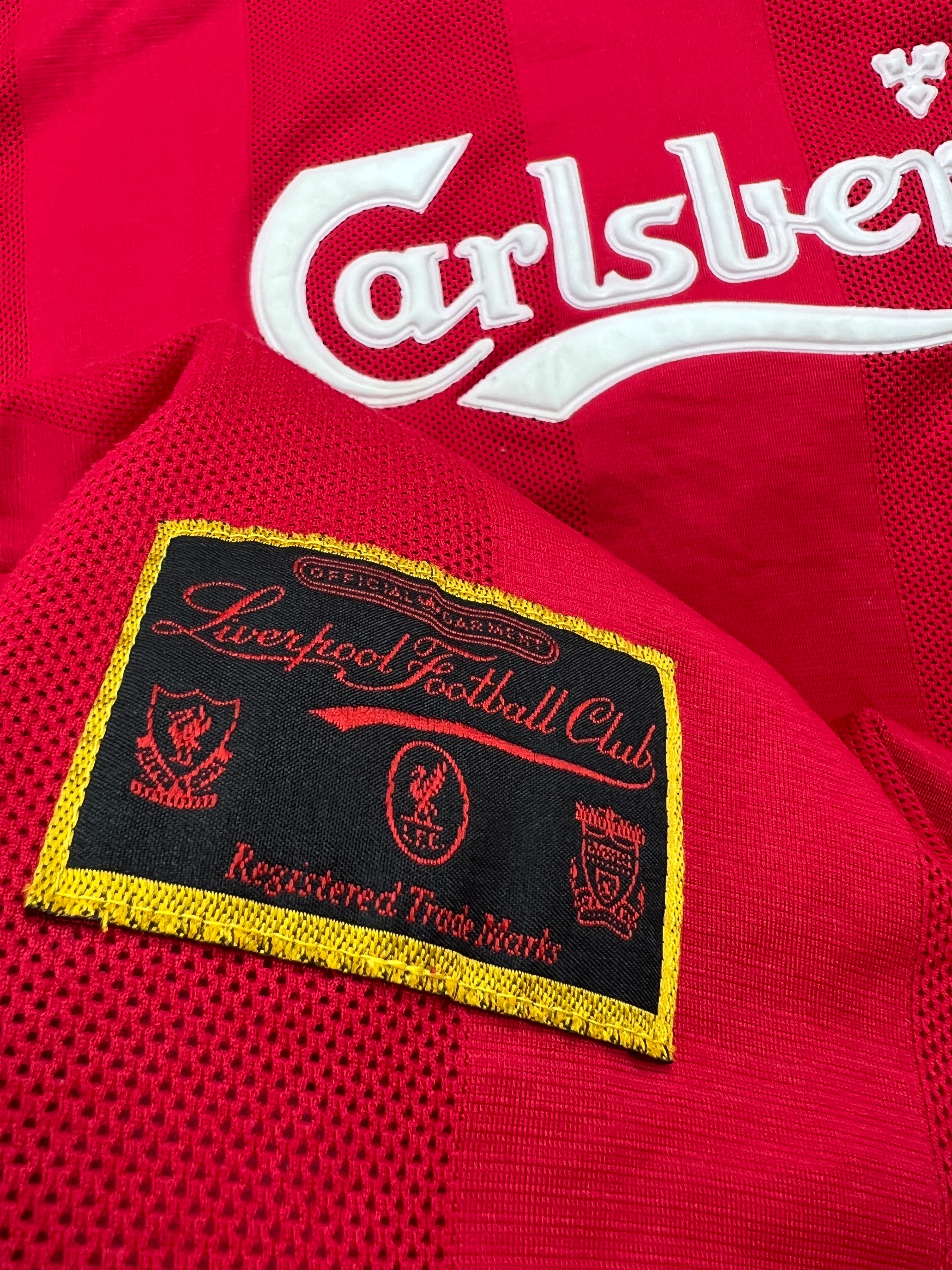 Liverpool 1995-96 Heim Trikot XL adidas