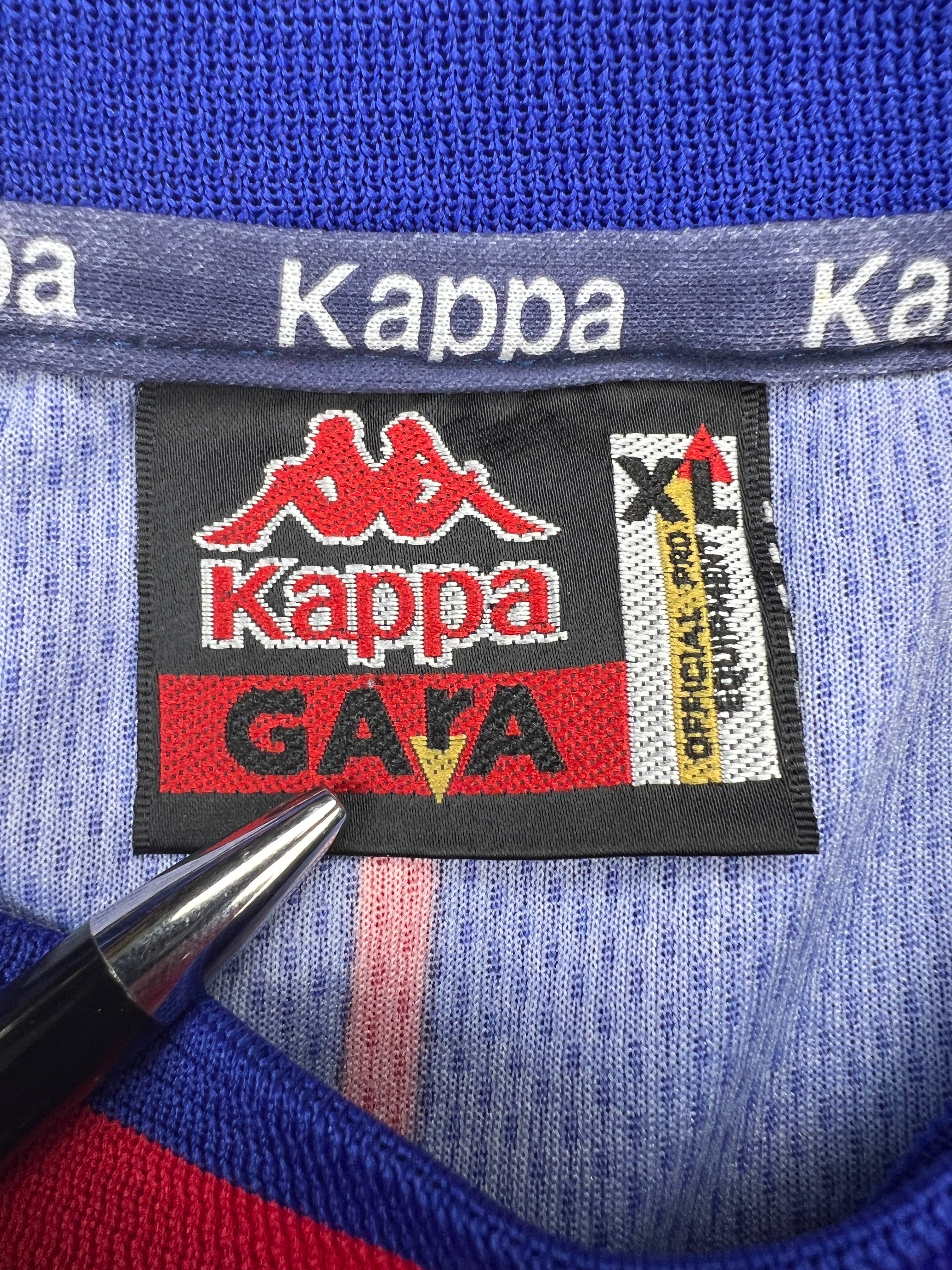 Barcelona 1997-98 Heim Trikot XL kappa