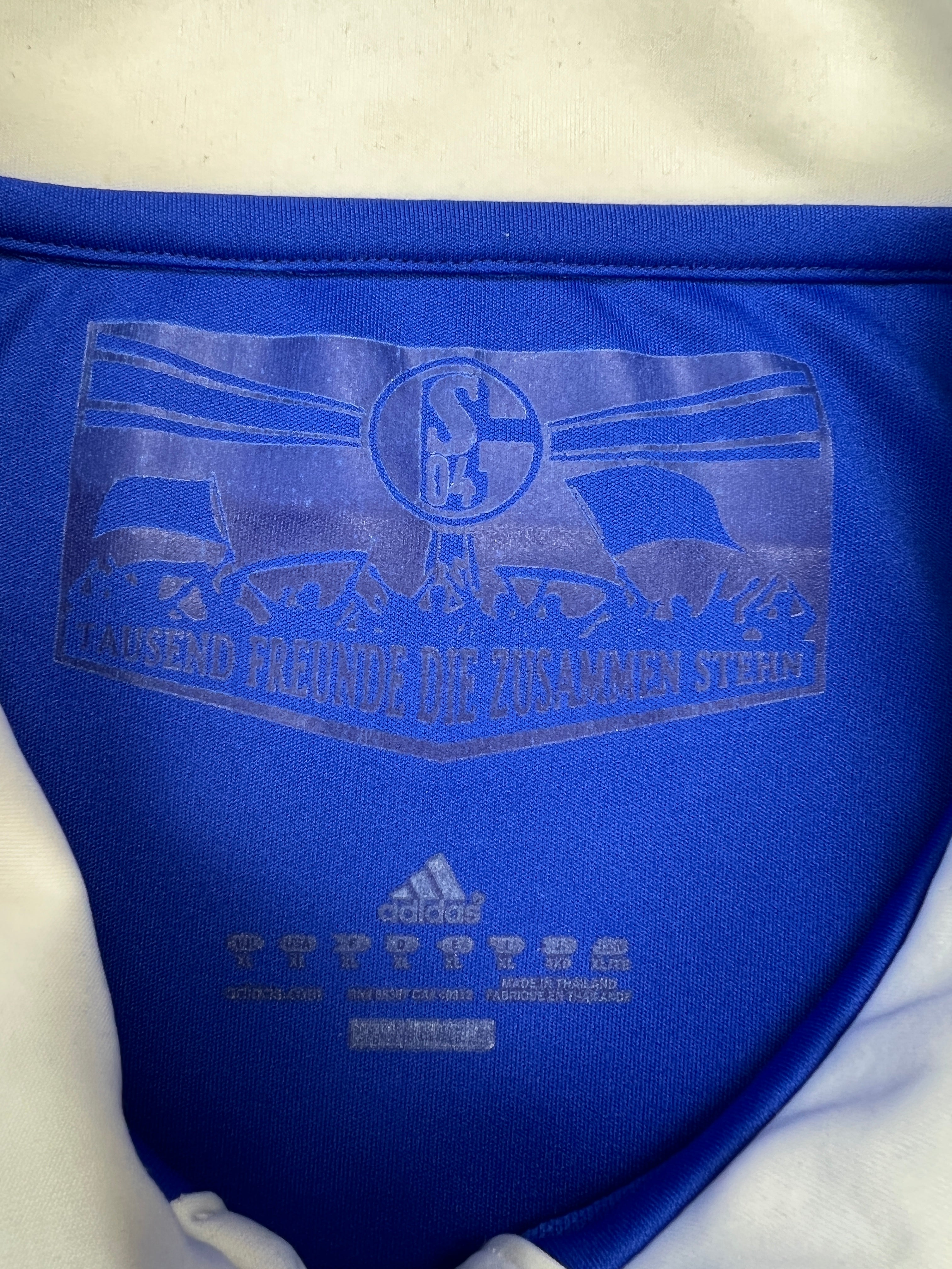 Schalke 04 2010-12 "Raul" Heim Trikot XL adidas
