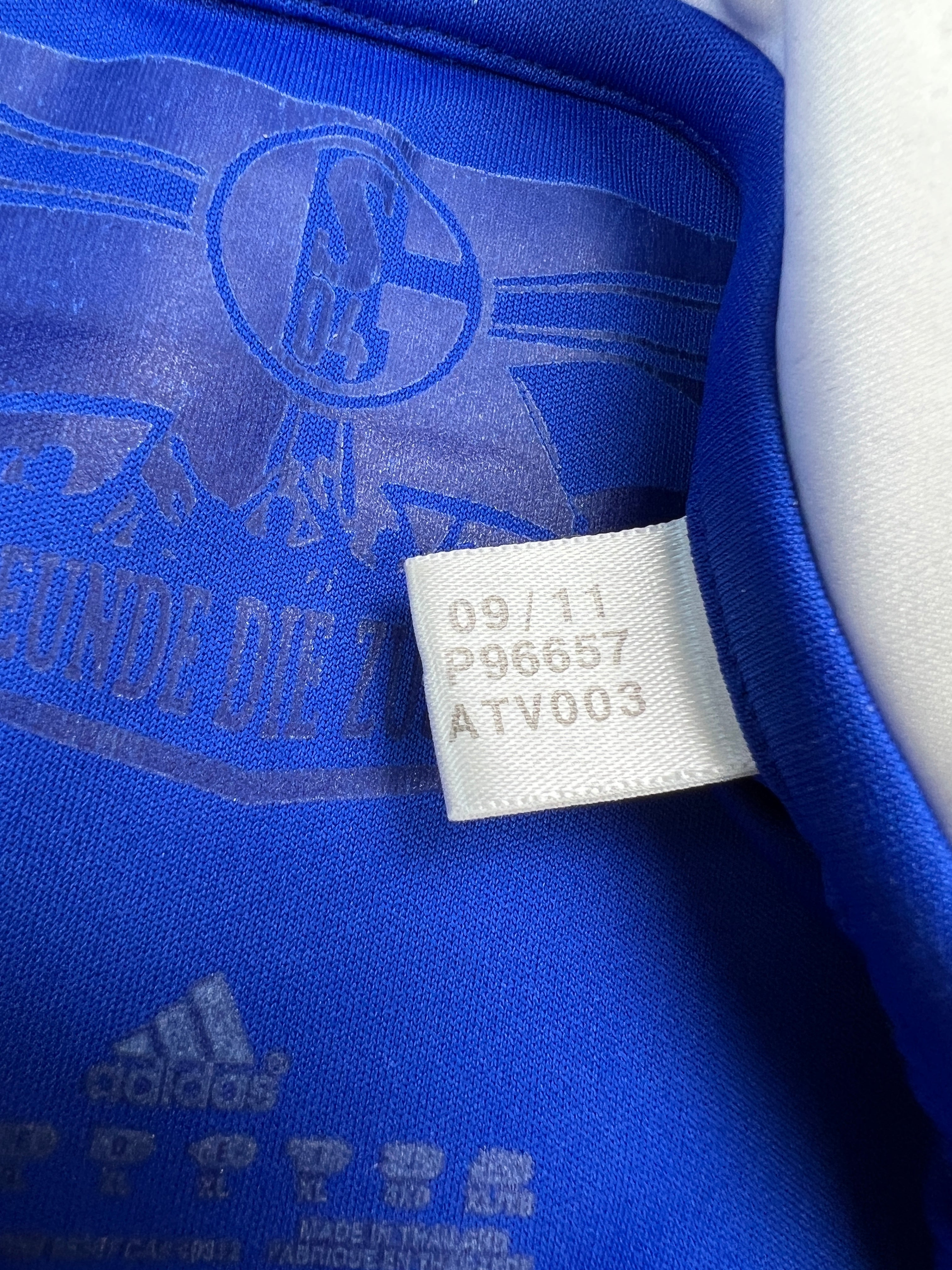 Schalke 04 2010-12 "Raul" Heim Trikot XL adidas