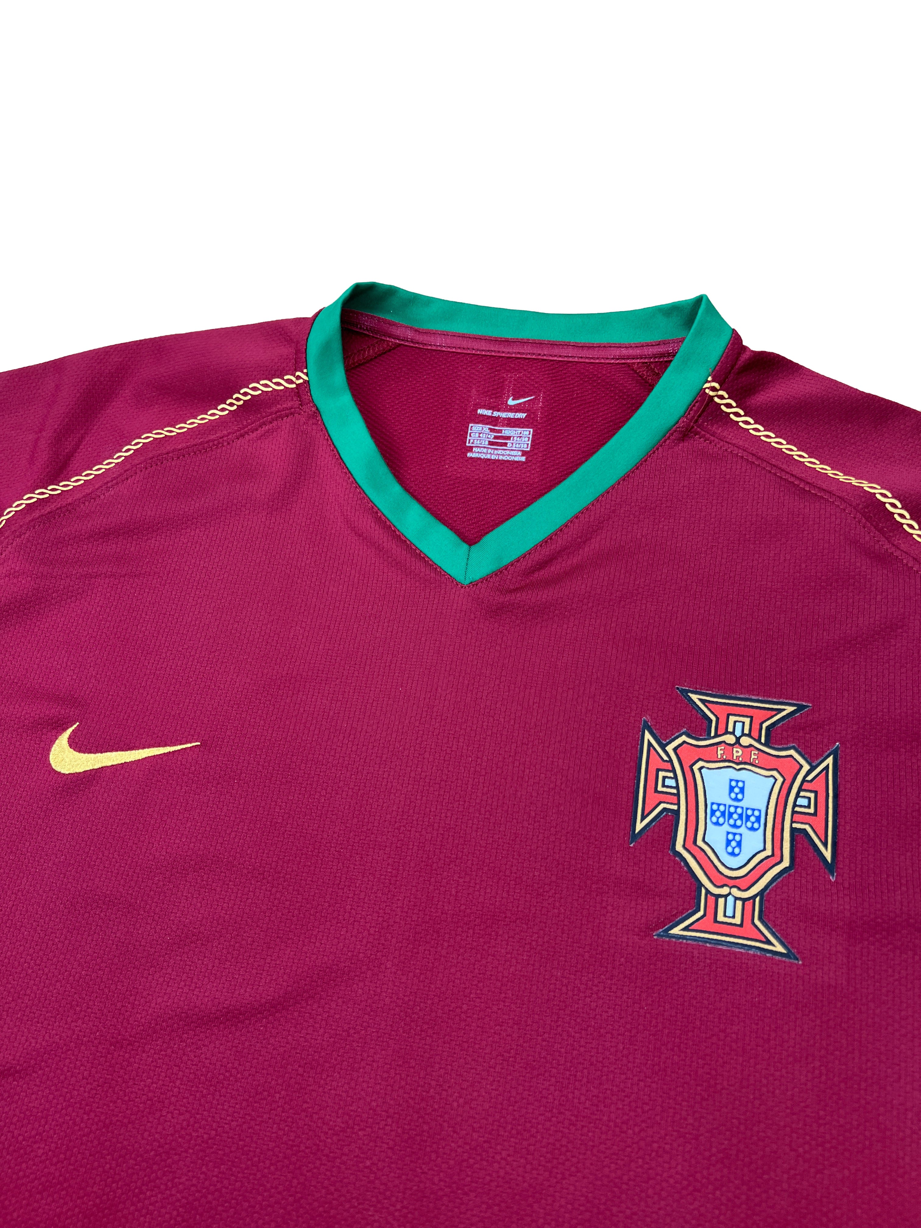 Portugal 2006-08 Heim Trikot XL nike