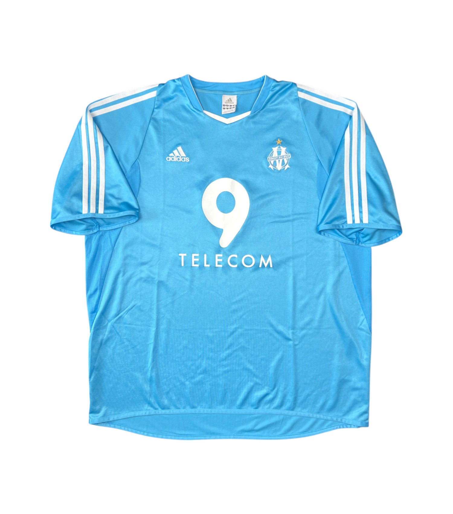 Olympique Marseille "Drogba" 2003-04 Auswärts Trikot (XL) adidas