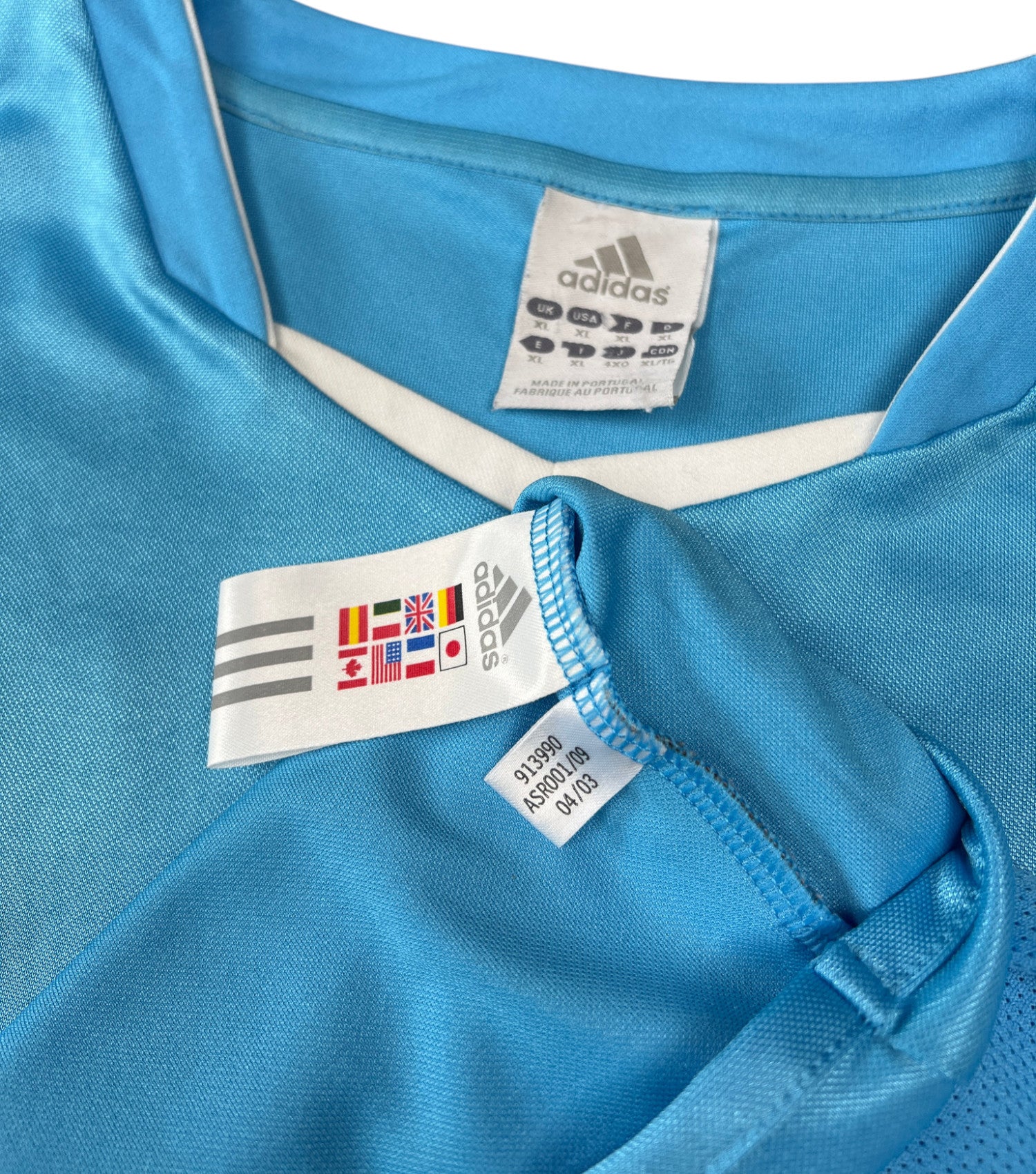 Olympique Marseille "Drogba" 2003-04 Auswärts Trikot (XL) adidas