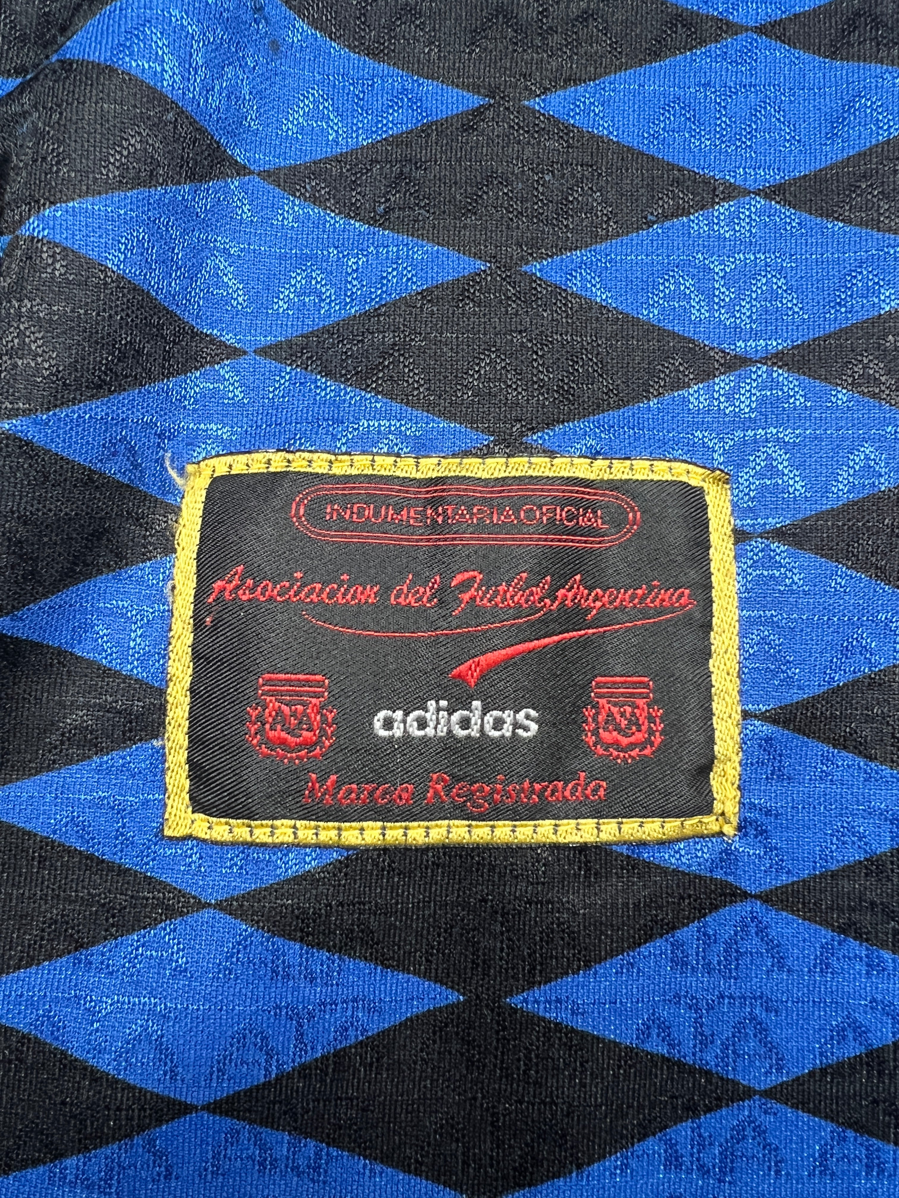 Argentinien 1994 "Maradona" Auswärts Trikot (XL) adidas