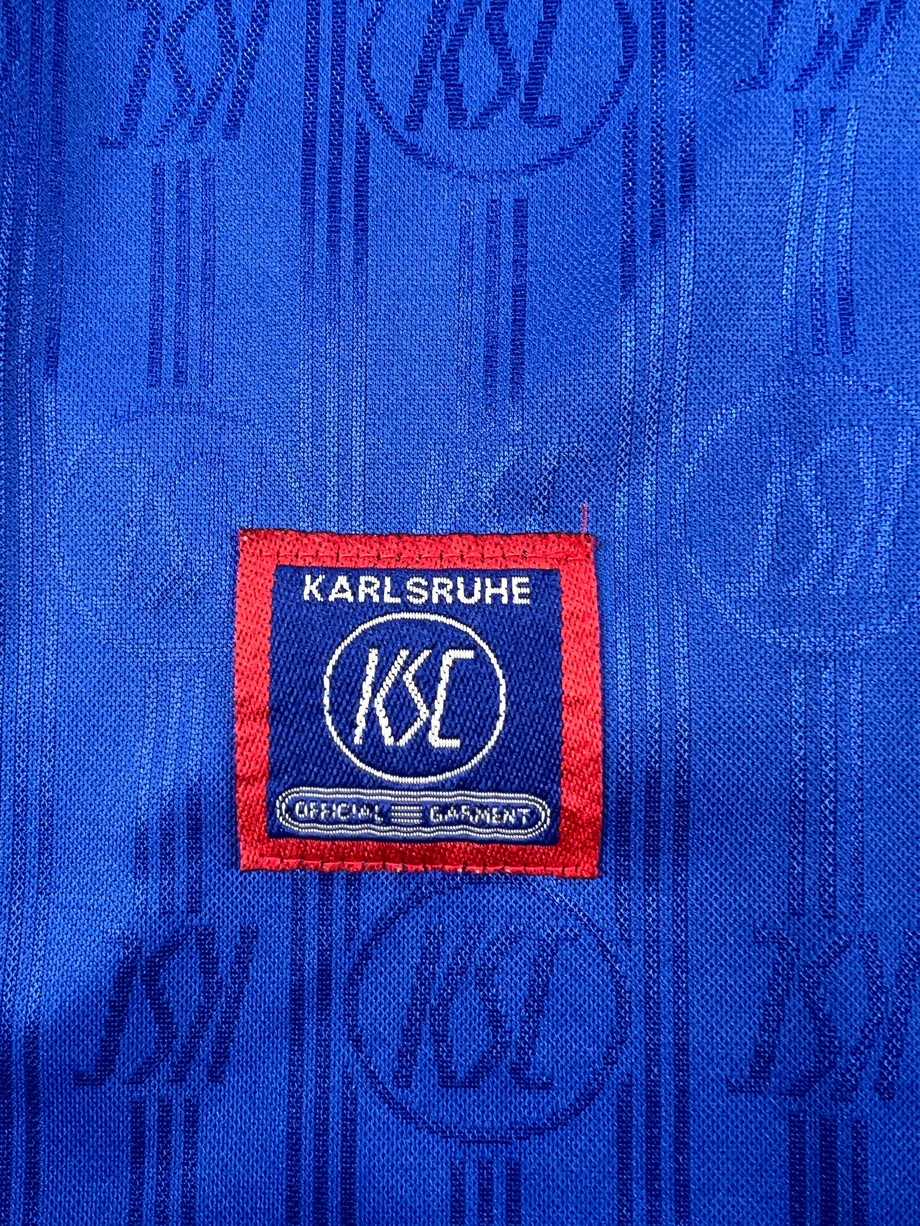 Karlsruher SC 1997-98 Auswärts Trikot L adidas