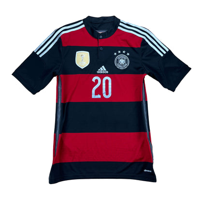 Deutschland 2014 "Boateng" Auswärts Trikot S adidas DFB