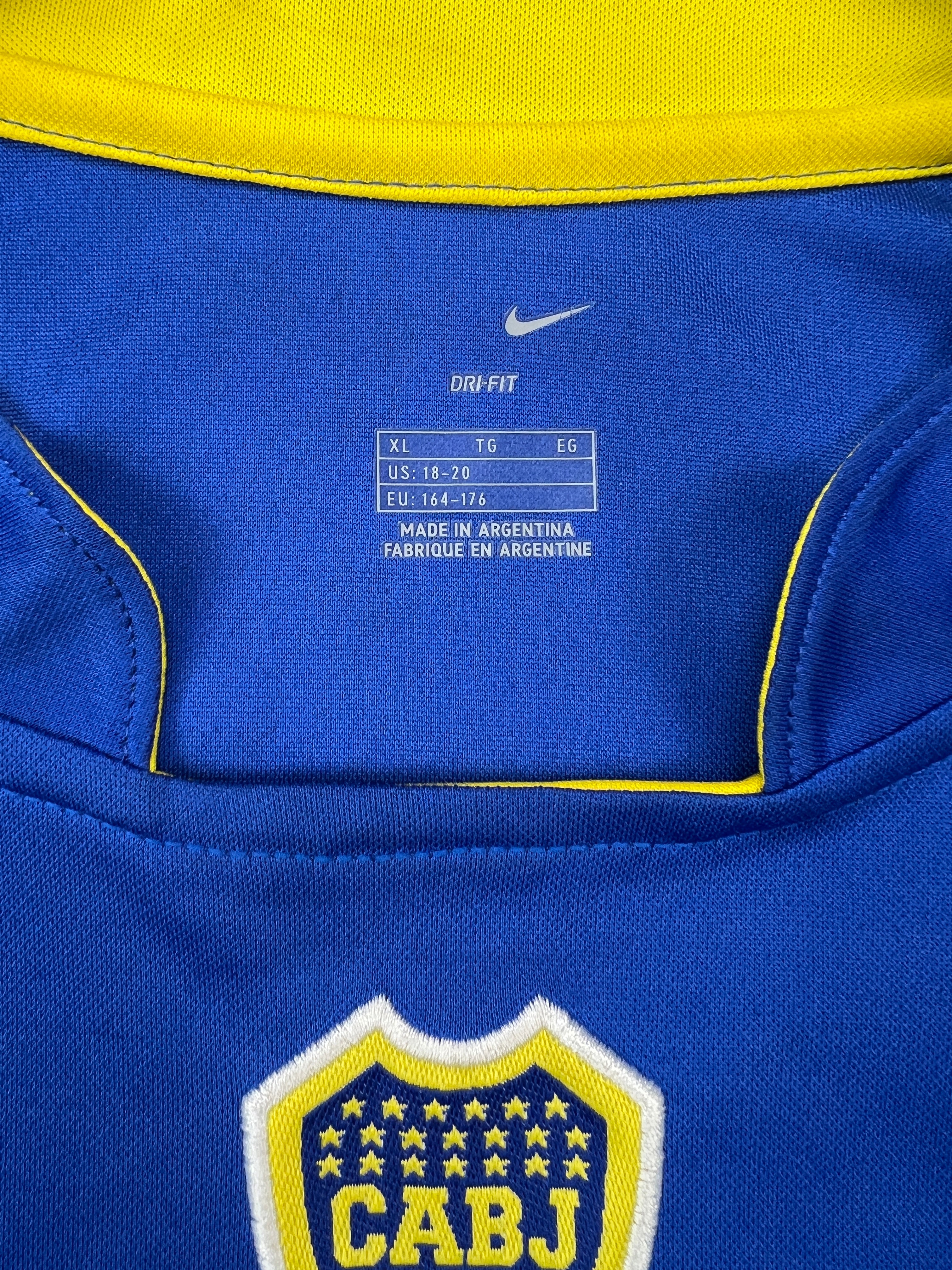 Boca Juniors 2005-06 Heim Trikot Gr.176 (wie S) 100 Jahre nike