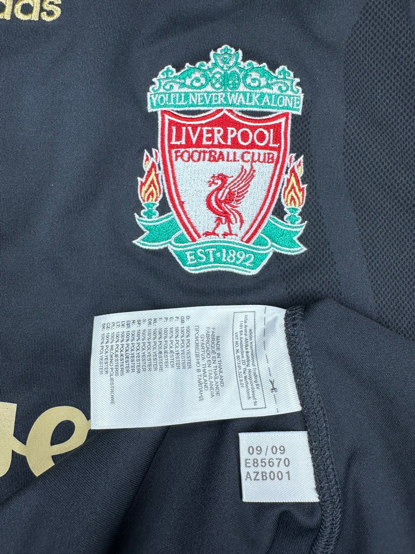 Liverpool 2009-10 "Fernando Torres" Auswärts Trikot M adidas