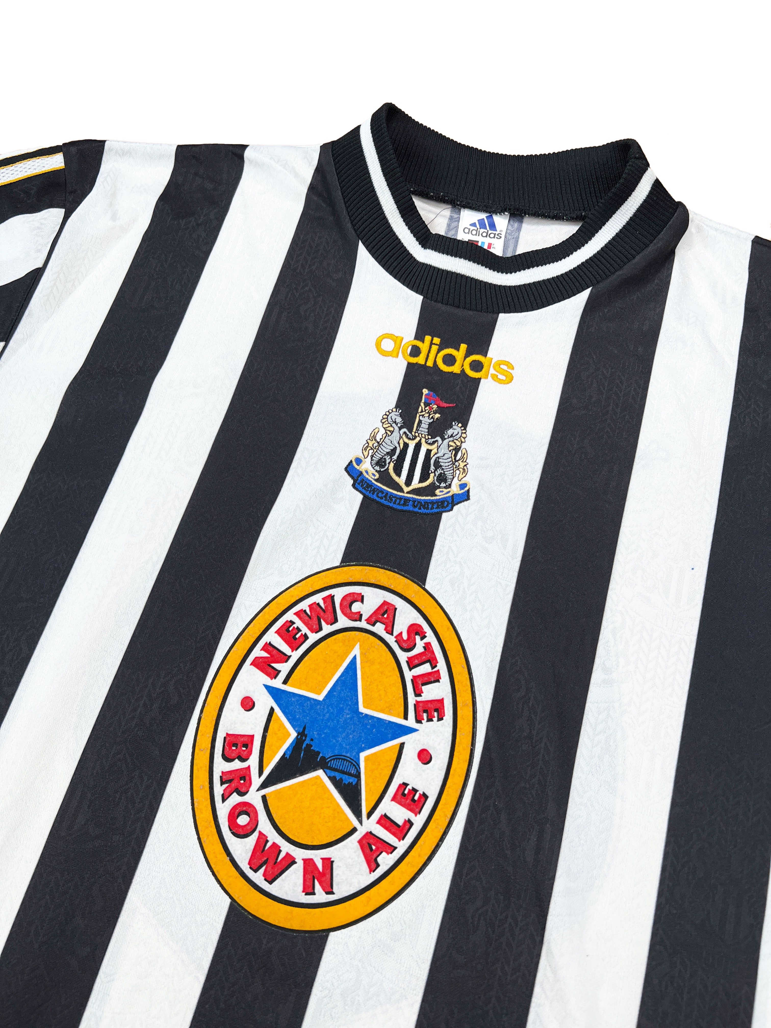 Newcastle United 1997-99 Heim Trikot XL adidas