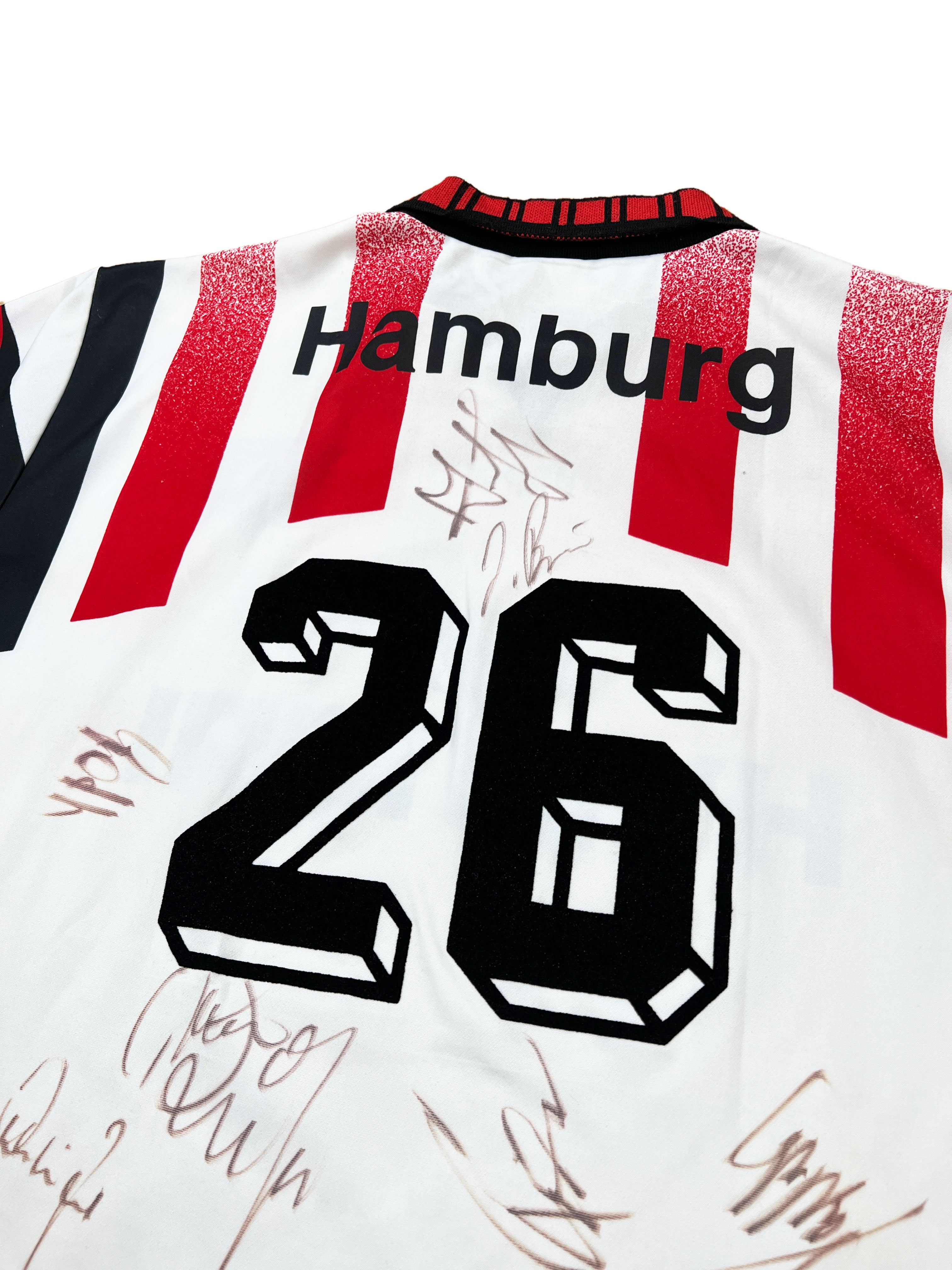 Hamburger SV 1995-96 "Nr.26" Heim Trikot XL uhlsport