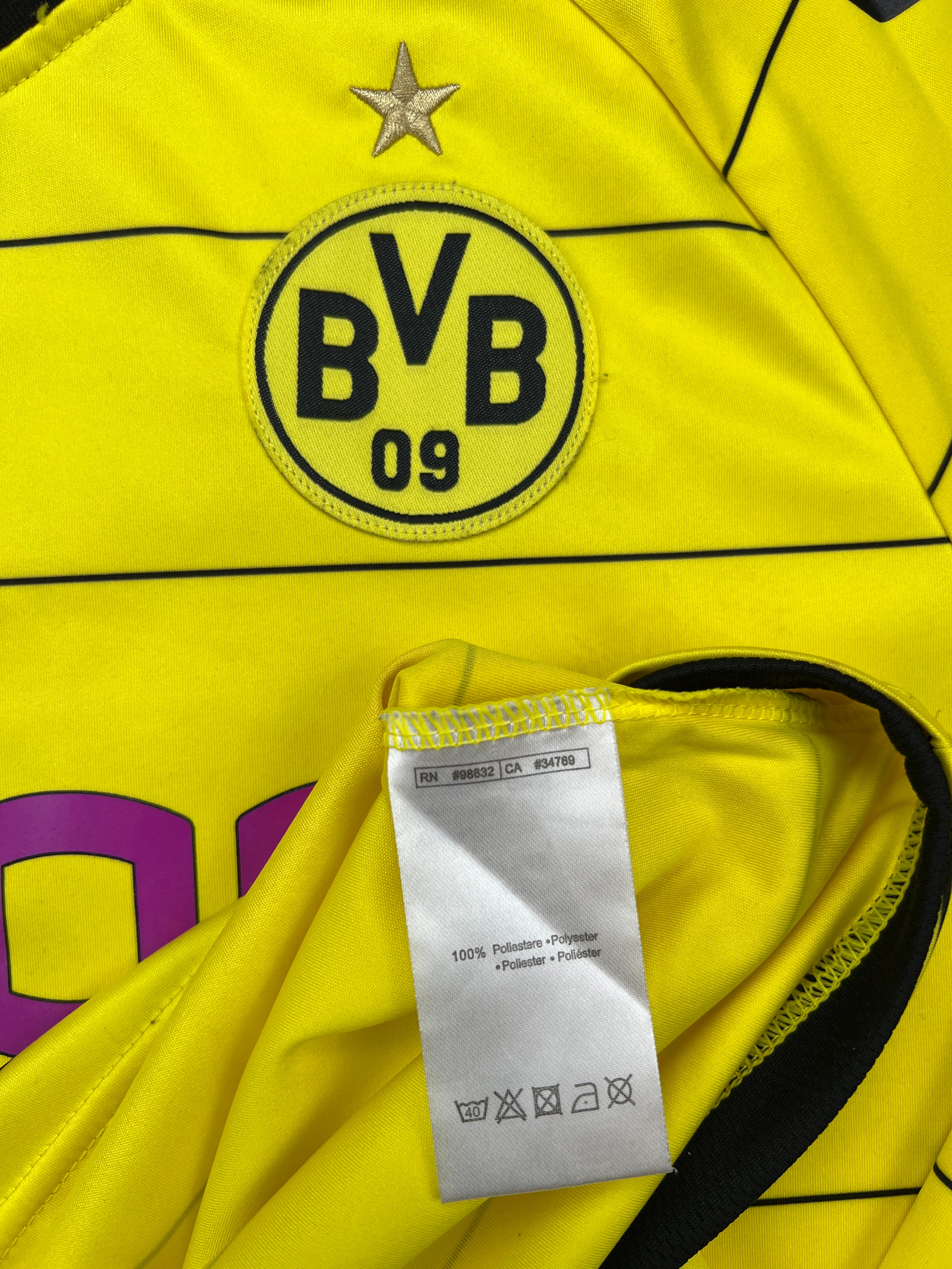 Borussia Dortmund 2010-11 "Kehl" Heim Trikot M kappa