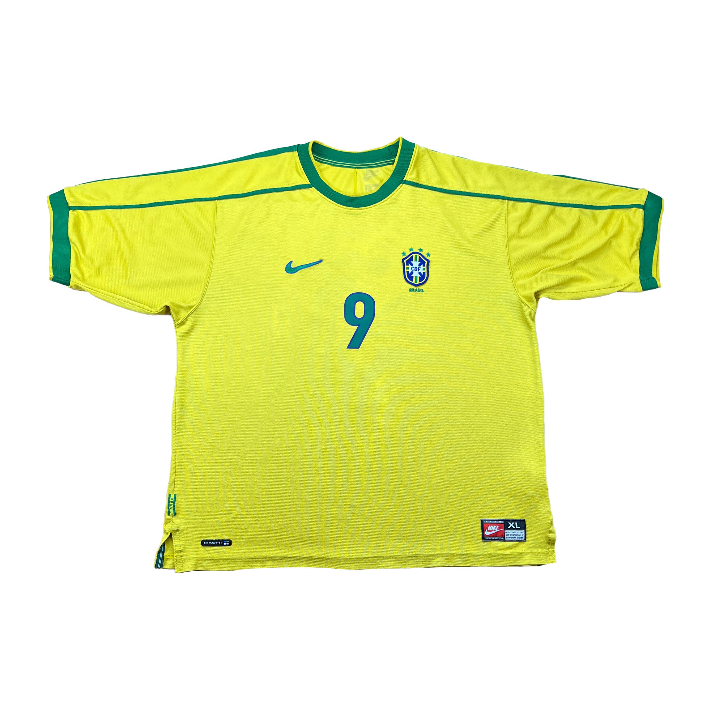 Brasilien 1998-00 "Ronaldo" Heim Trikot XL nike
