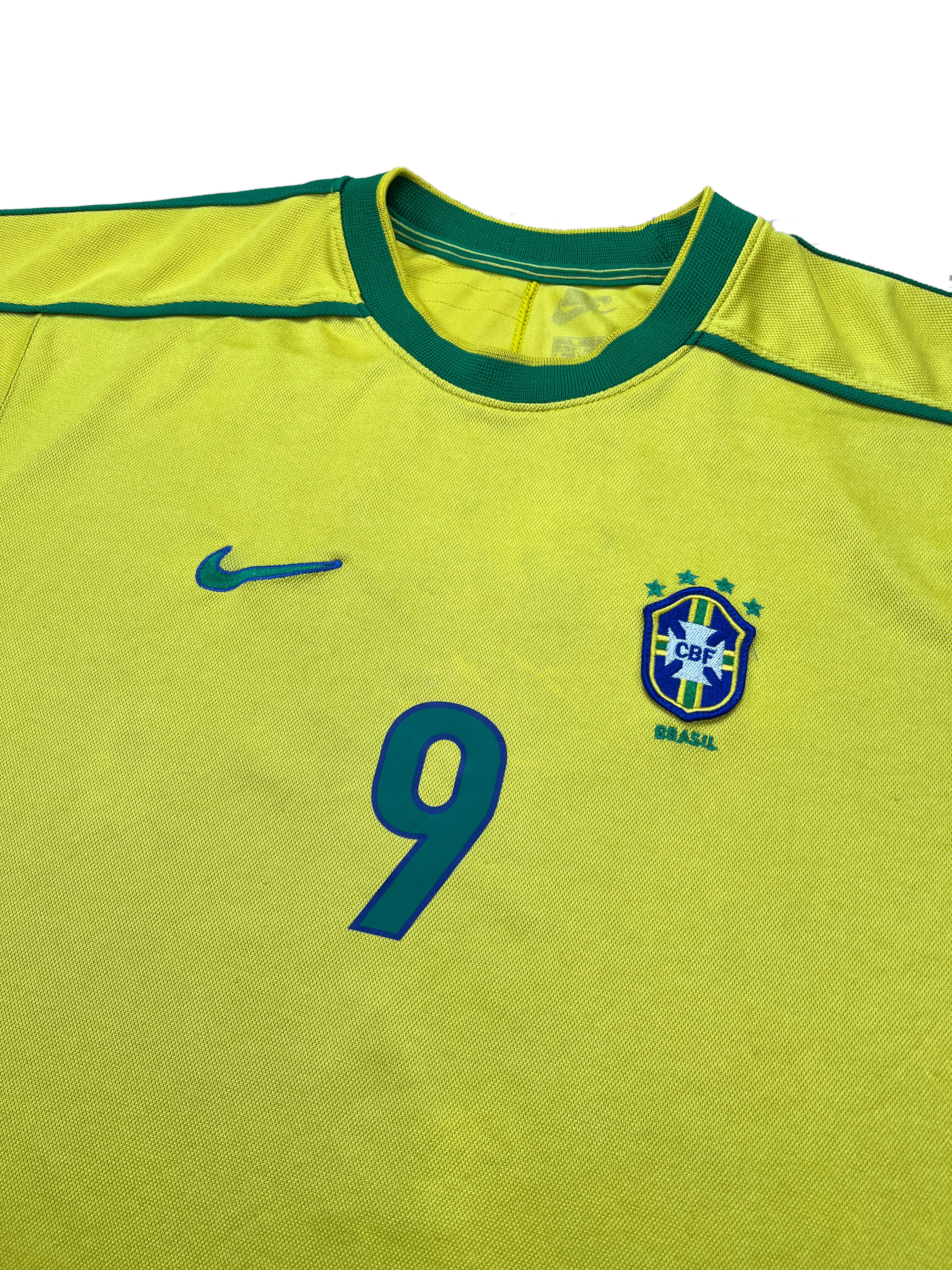 Brasilien 1998-00 "Ronaldo" Heim Trikot XL nike