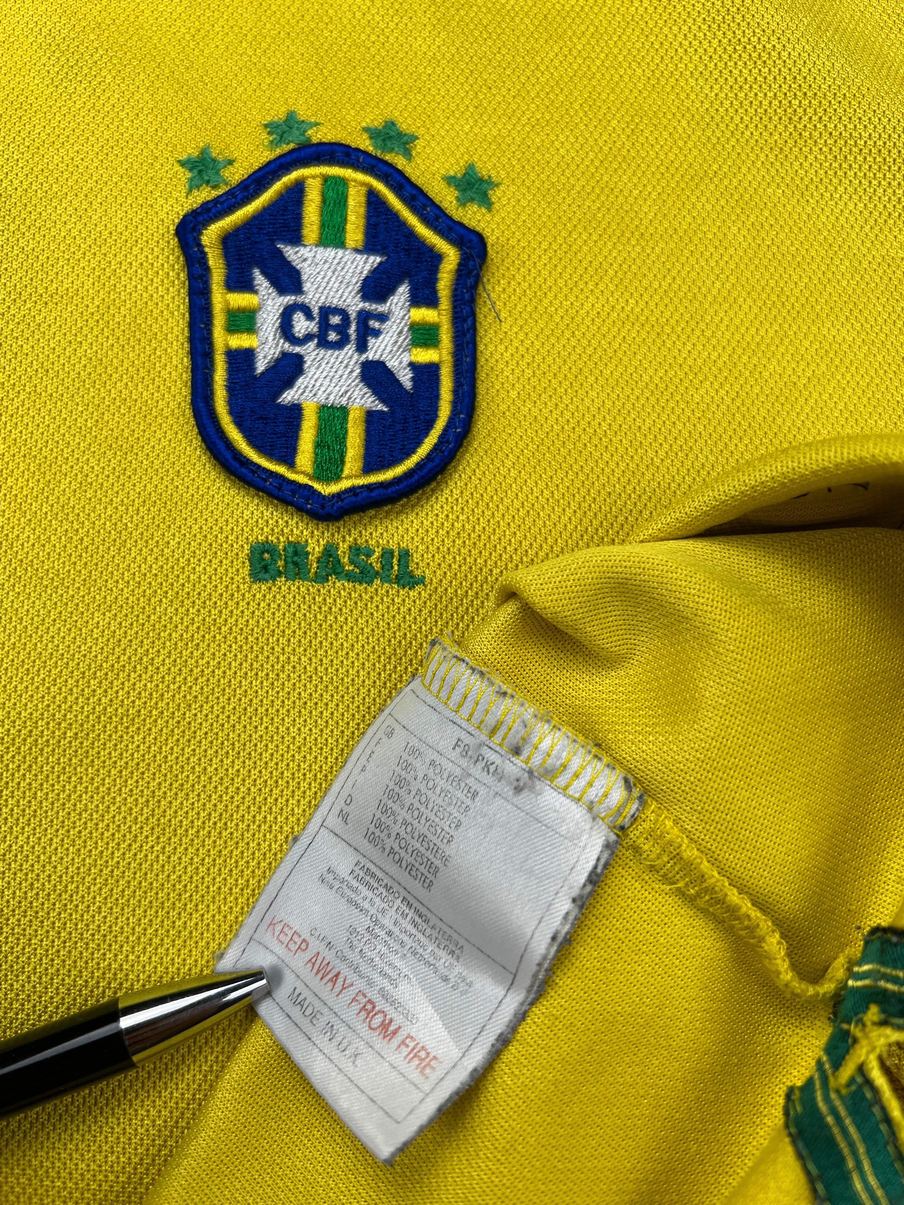 Brasilien 1998-00 "Ronaldo" Heim Trikot XL nike